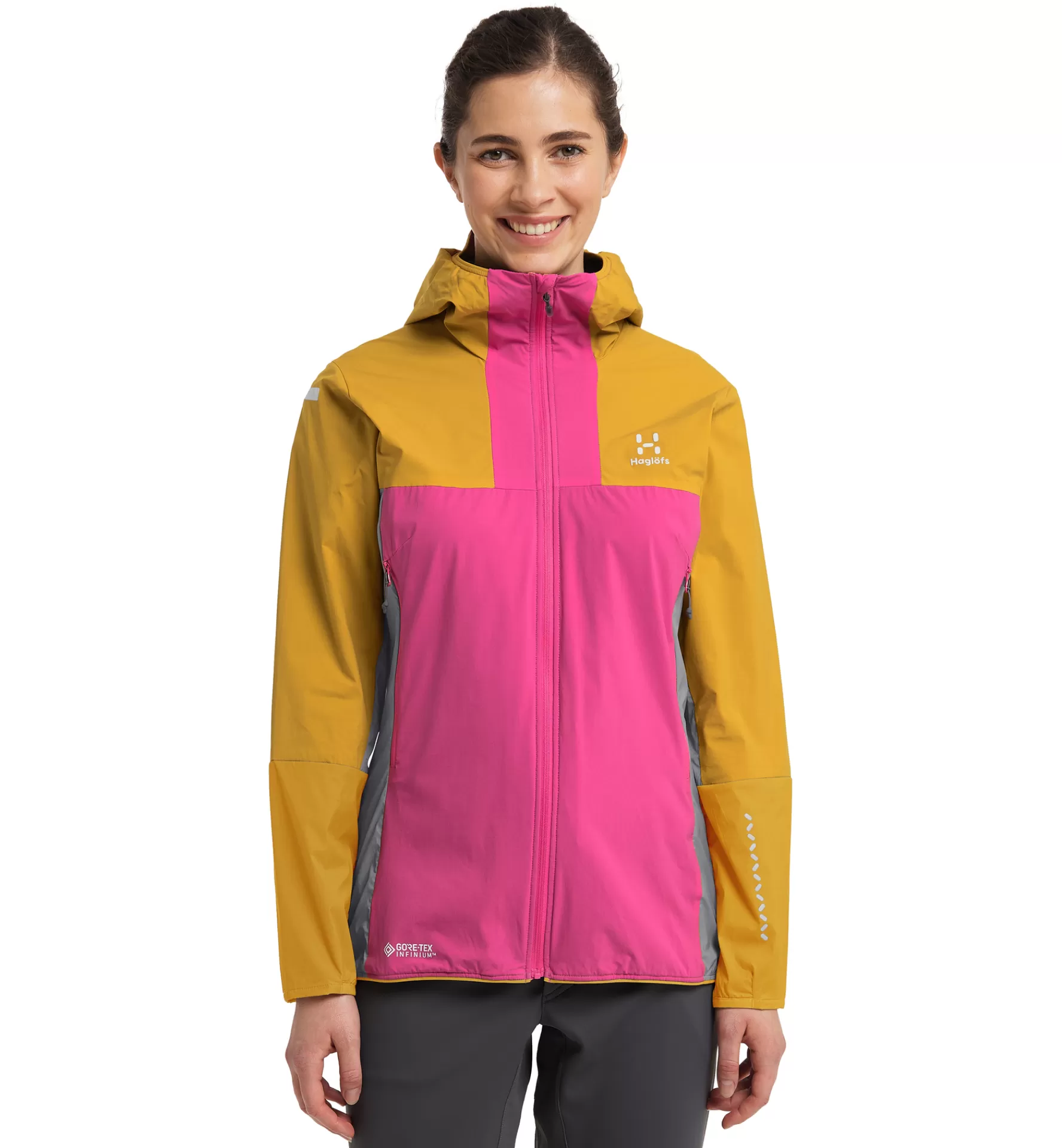 Online Haglöfs L.I.M Alpha Hood Women Ultra Pink/Autumn Leaves