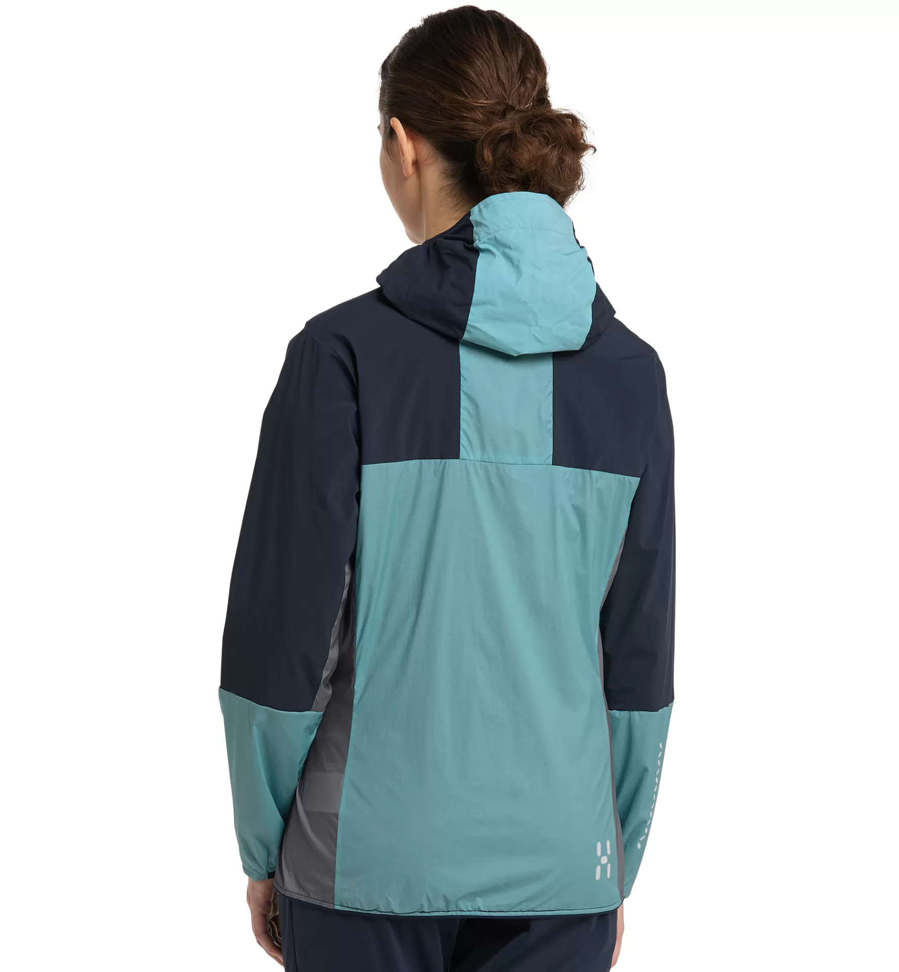 Best Haglöfs L.I.M Alpha Hood Women Frost blue/Tarn blue