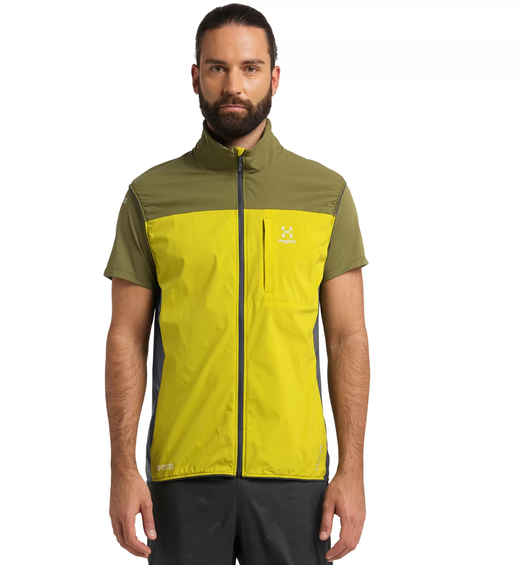 Discount Haglöfs L.I.M Alpha Vest Men Aurora/Olive Green