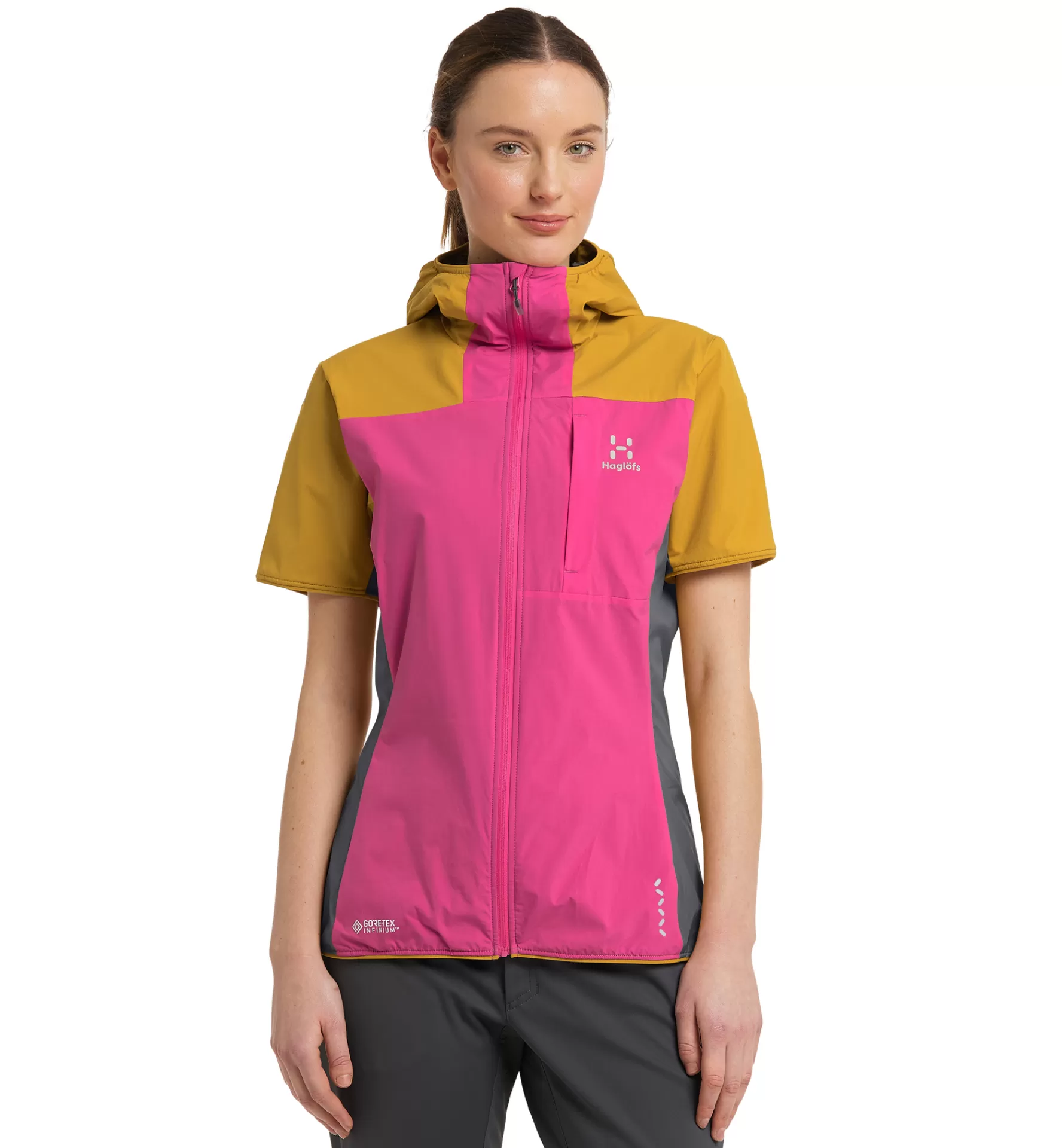 Sale Haglöfs L.I.M Alpha Vest Women Ultra Pink/Autumn Leaves