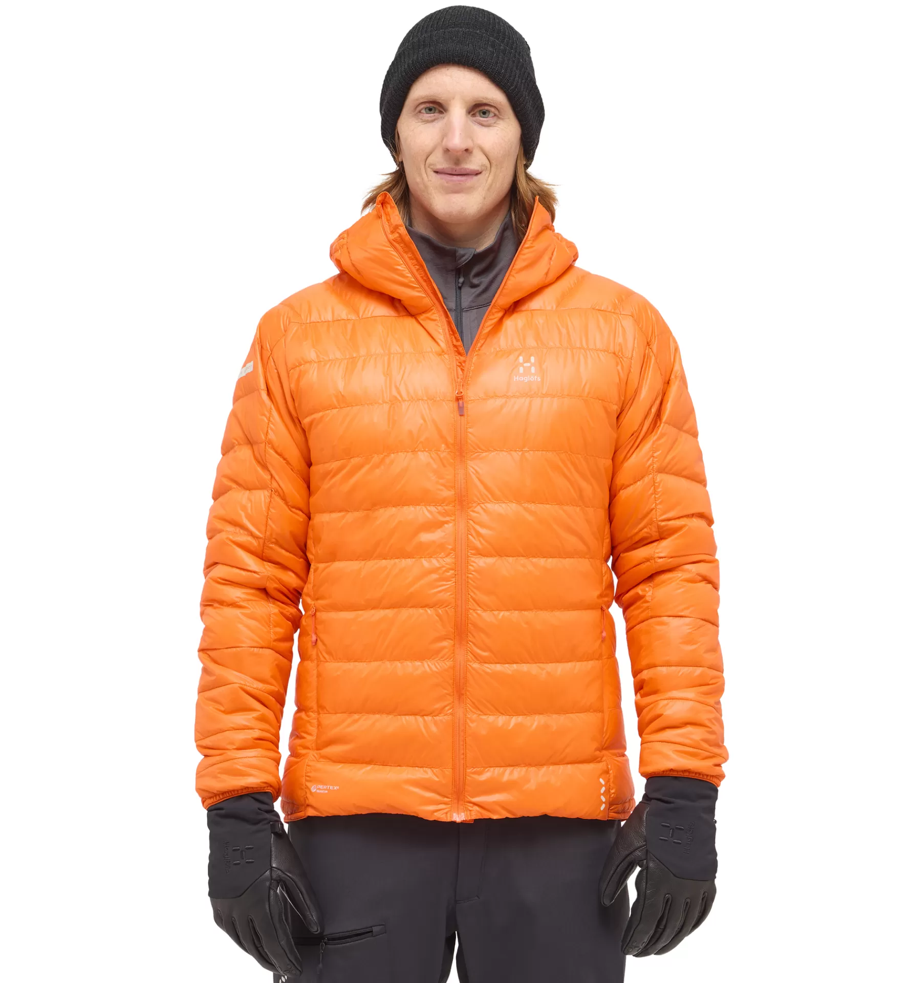 Flash Sale Haglöfs L.I.M Down Hood Men Blaze Orange