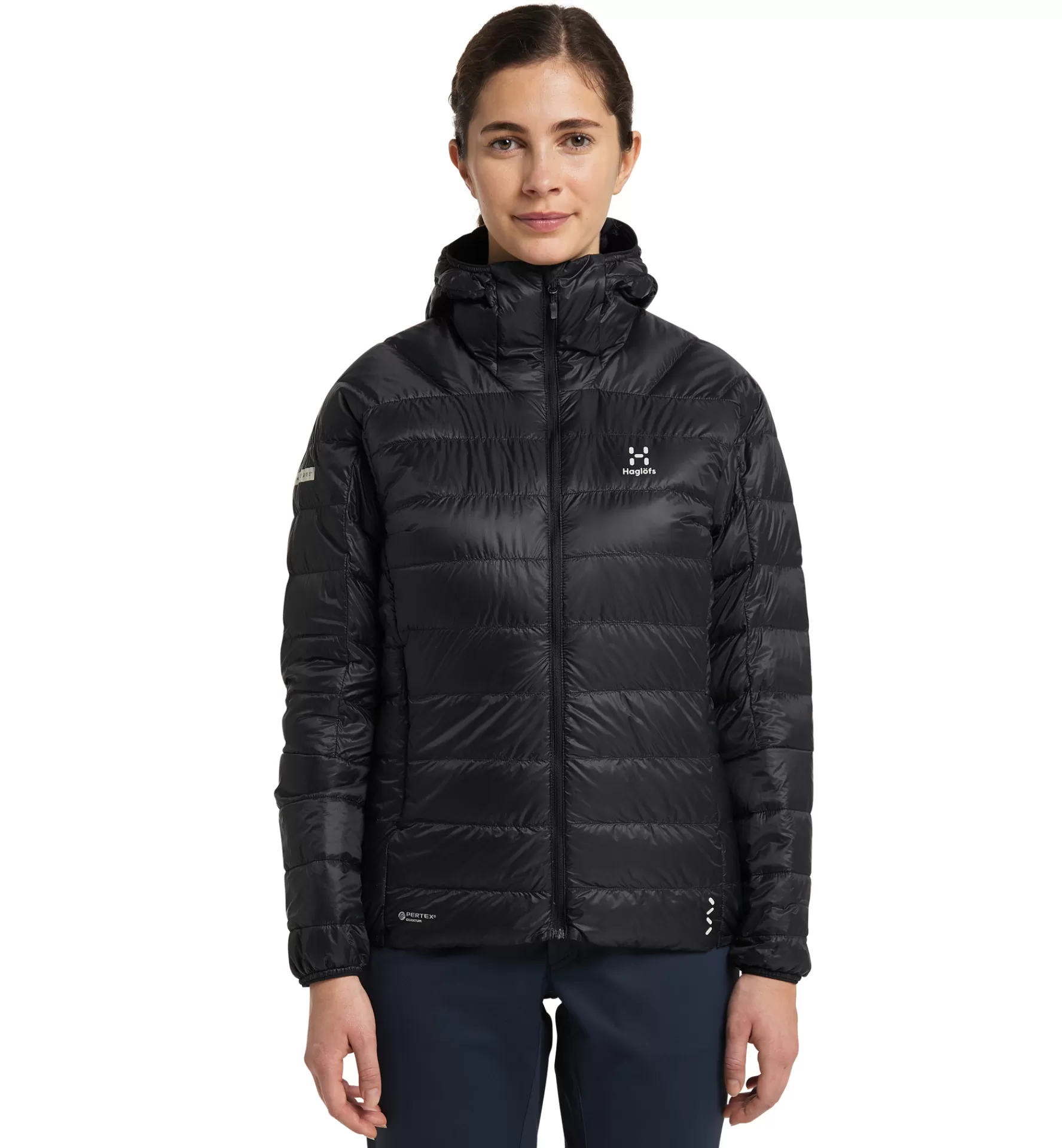 Outlet Haglöfs L.I.M Down Hood Women True Black