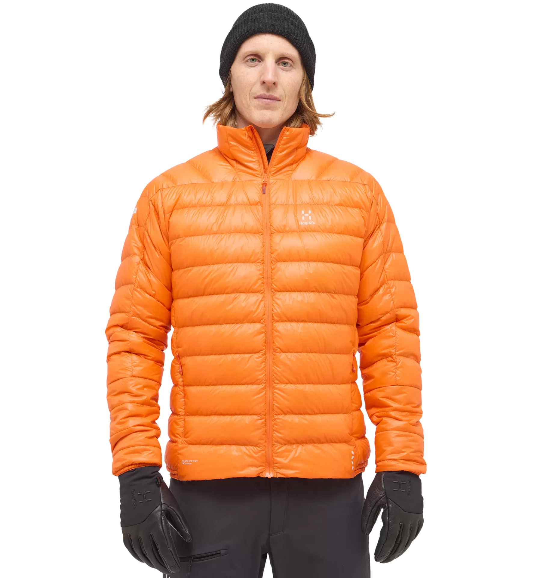 Best Haglöfs L.I.M Down Jacket Men Blaze Orange