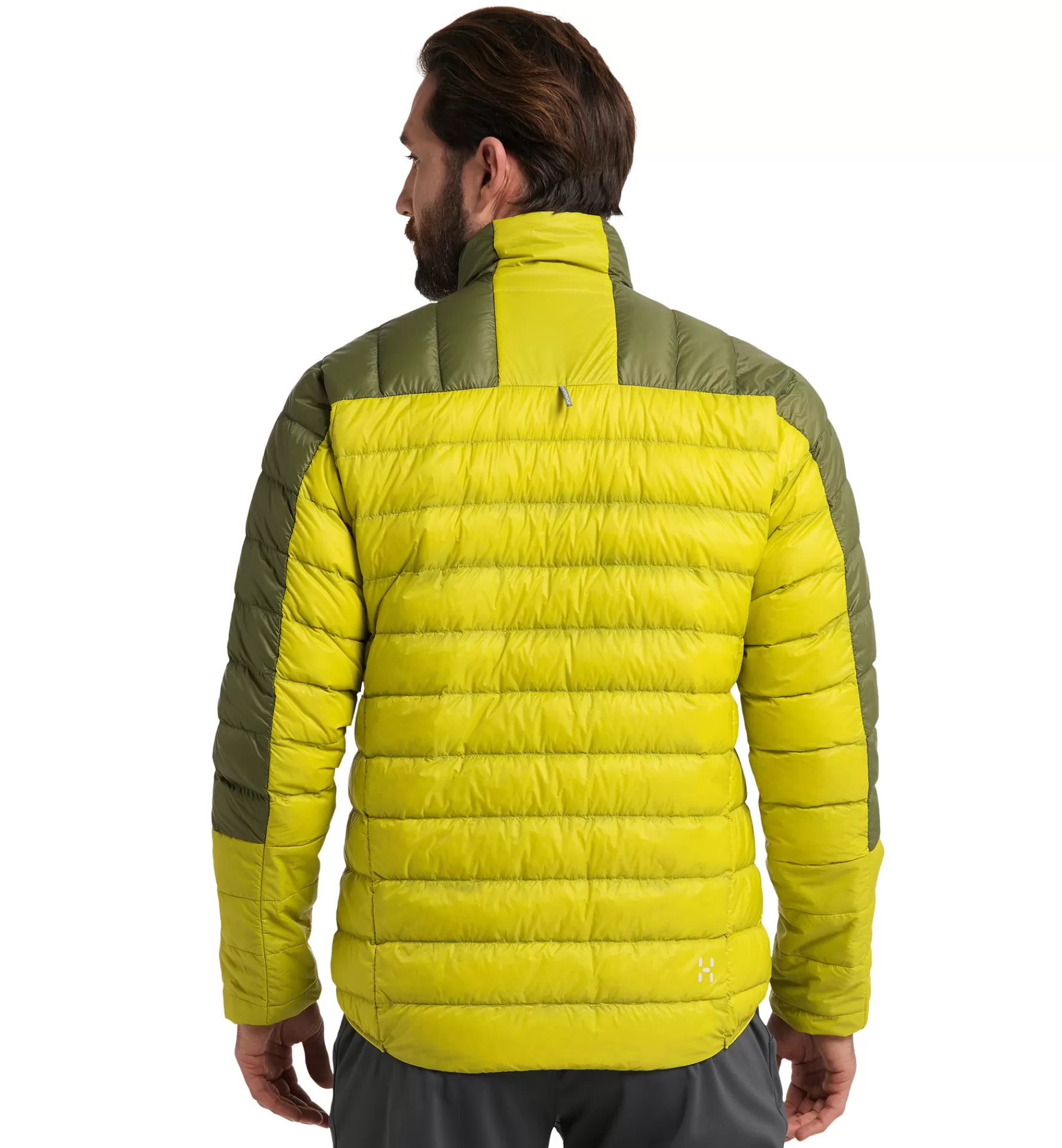 Hot Haglöfs L.I.M Down Jacket Men Aurora/Olive Green