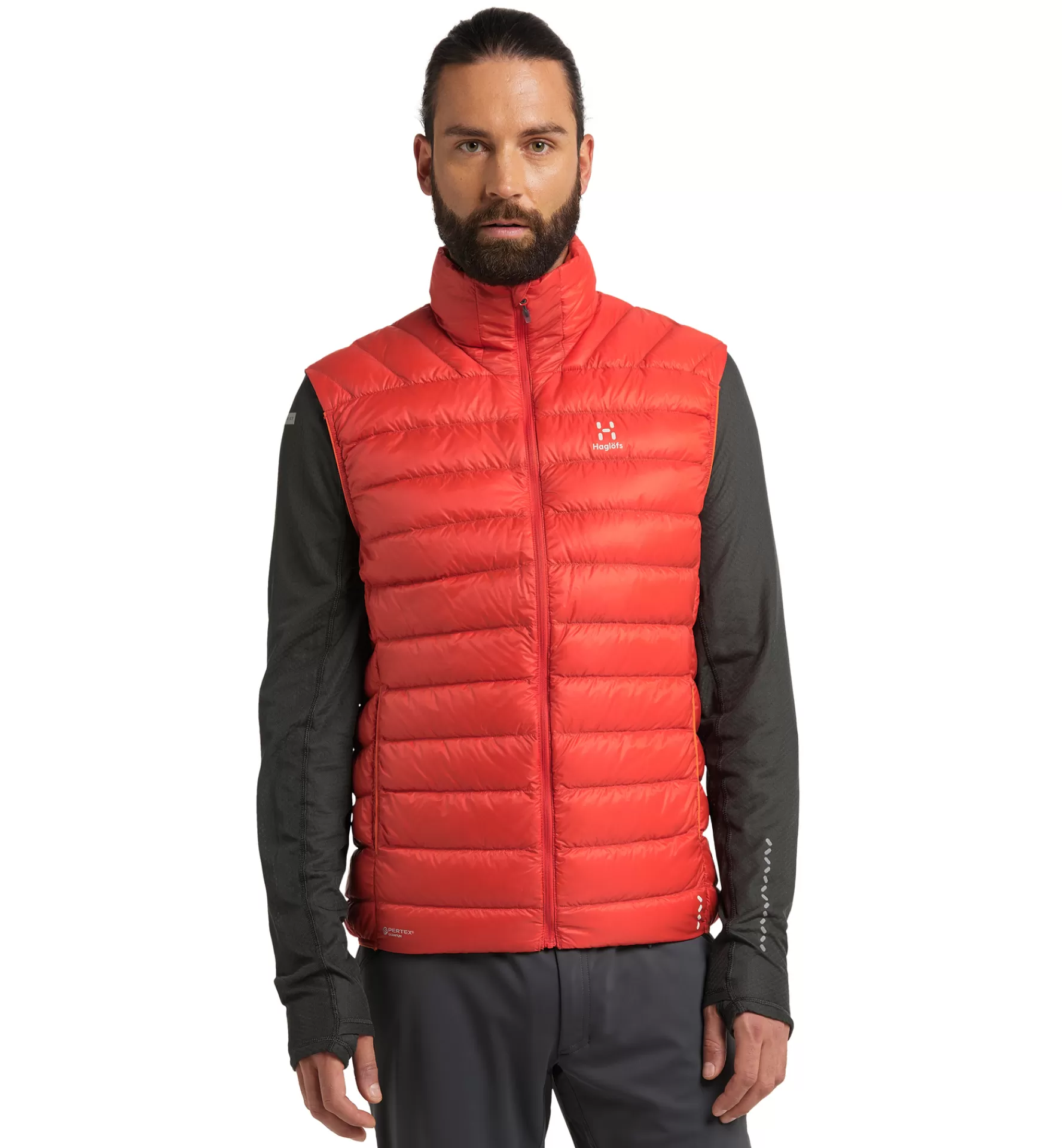 Discount Haglöfs L.I.M Down Vest Men Habanero