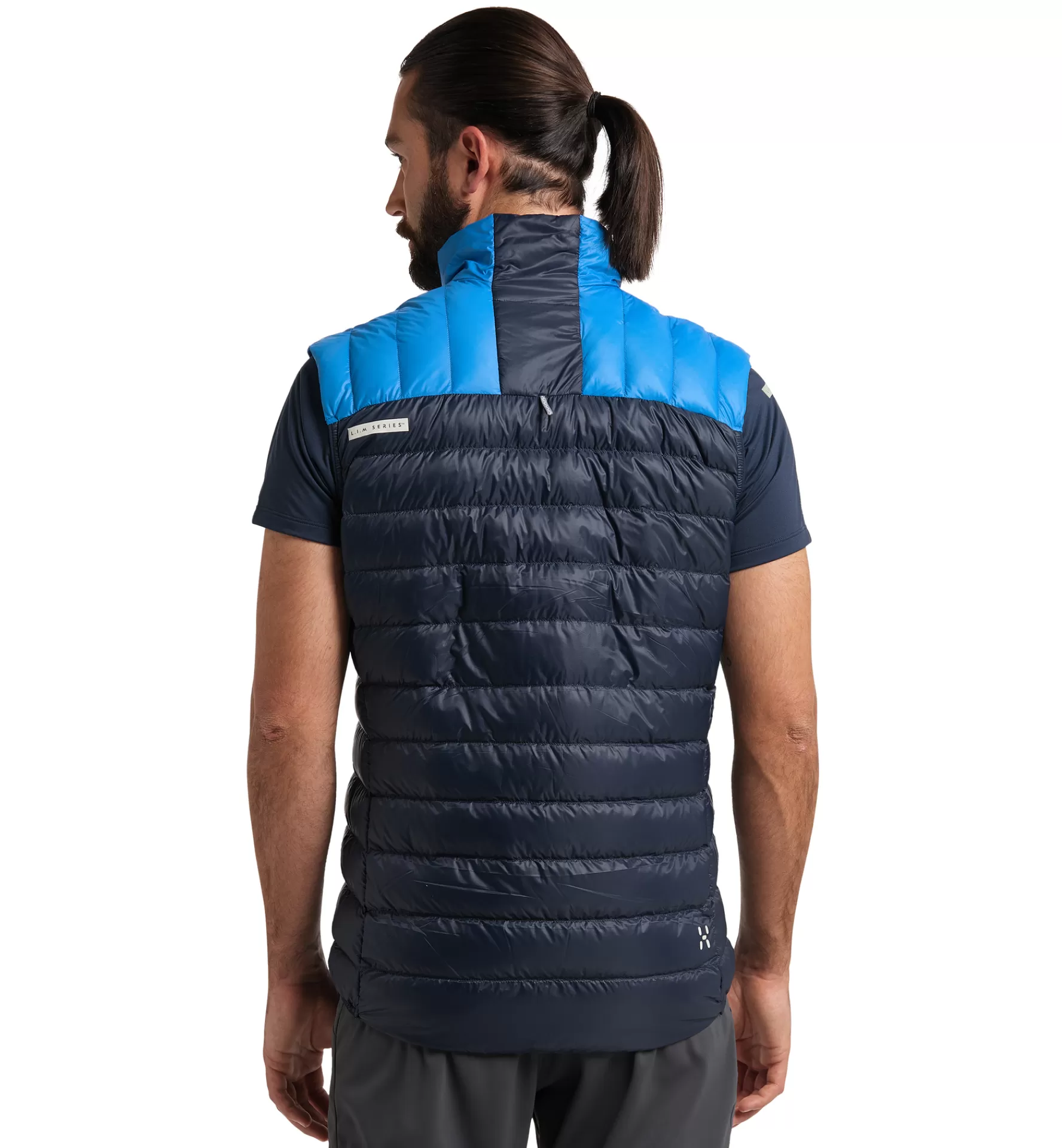 Shop Haglöfs L.I.M Down Vest Men Tarn blue/Nordic blue