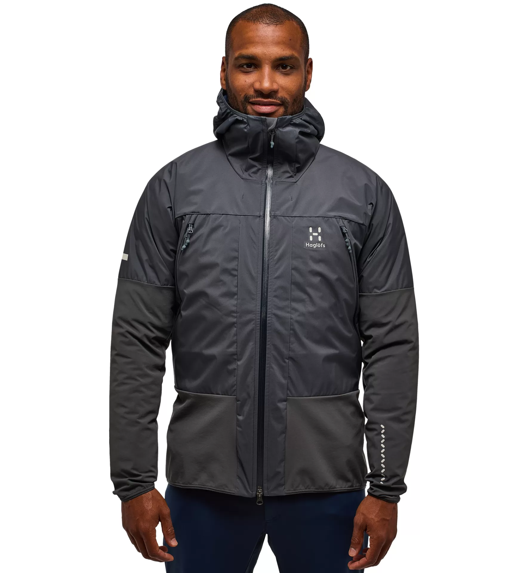 Cheap Haglöfs L.I.M Hybrid Touring Hood Men Magnetite