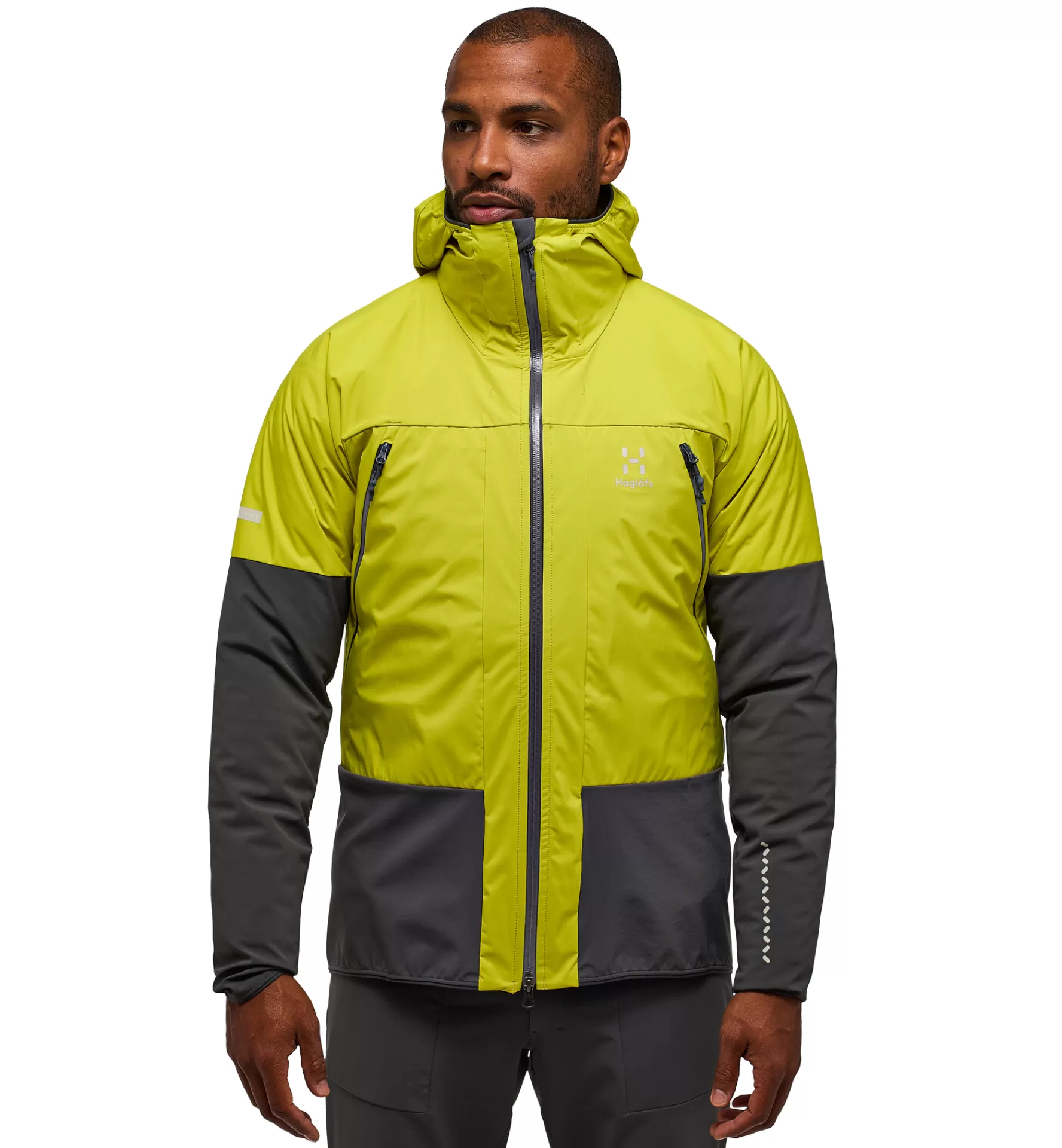 New Haglöfs L.I.M Hybrid Touring Hood Men Aurora/Magnetite