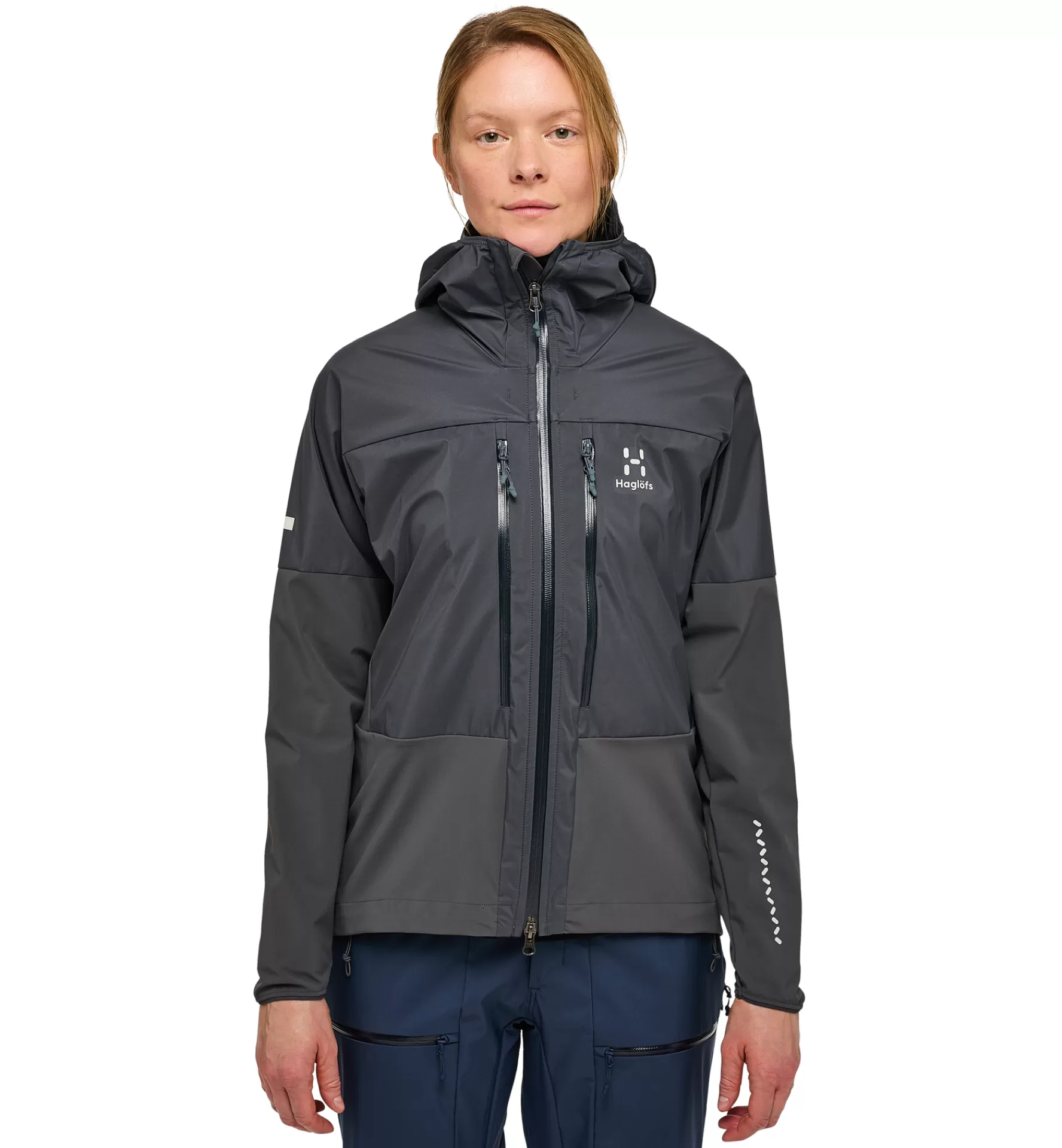 Cheap Haglöfs L.I.M Hybrid Touring Hood Women Magnetite