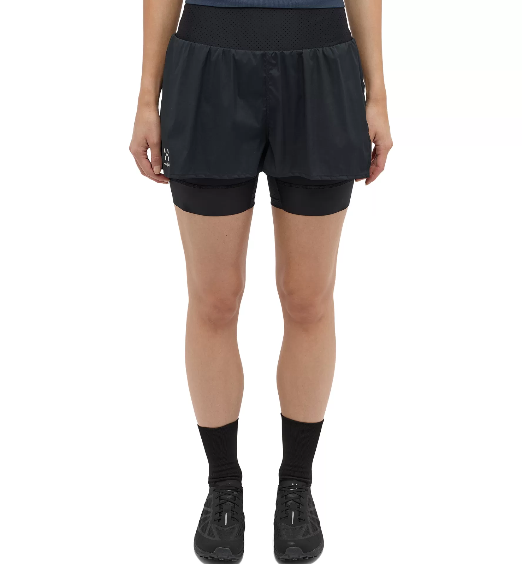 Best Sale Haglöfs L.I.M Intense Trail 2-in-1 Shorts Women True Black