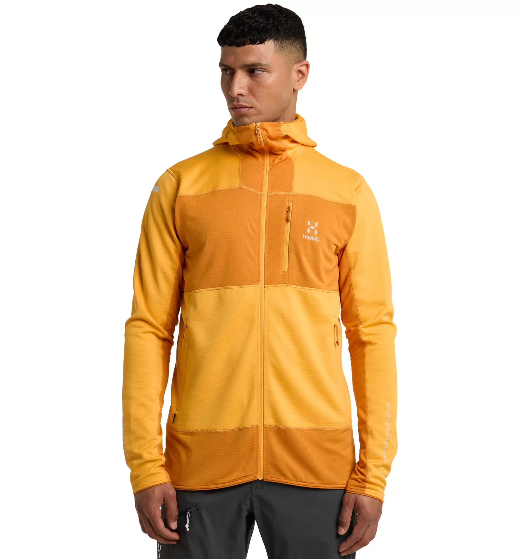 Fashion Haglöfs L.I.M Mid Fast Hood Men Sunny Yellow/Desert Yellow