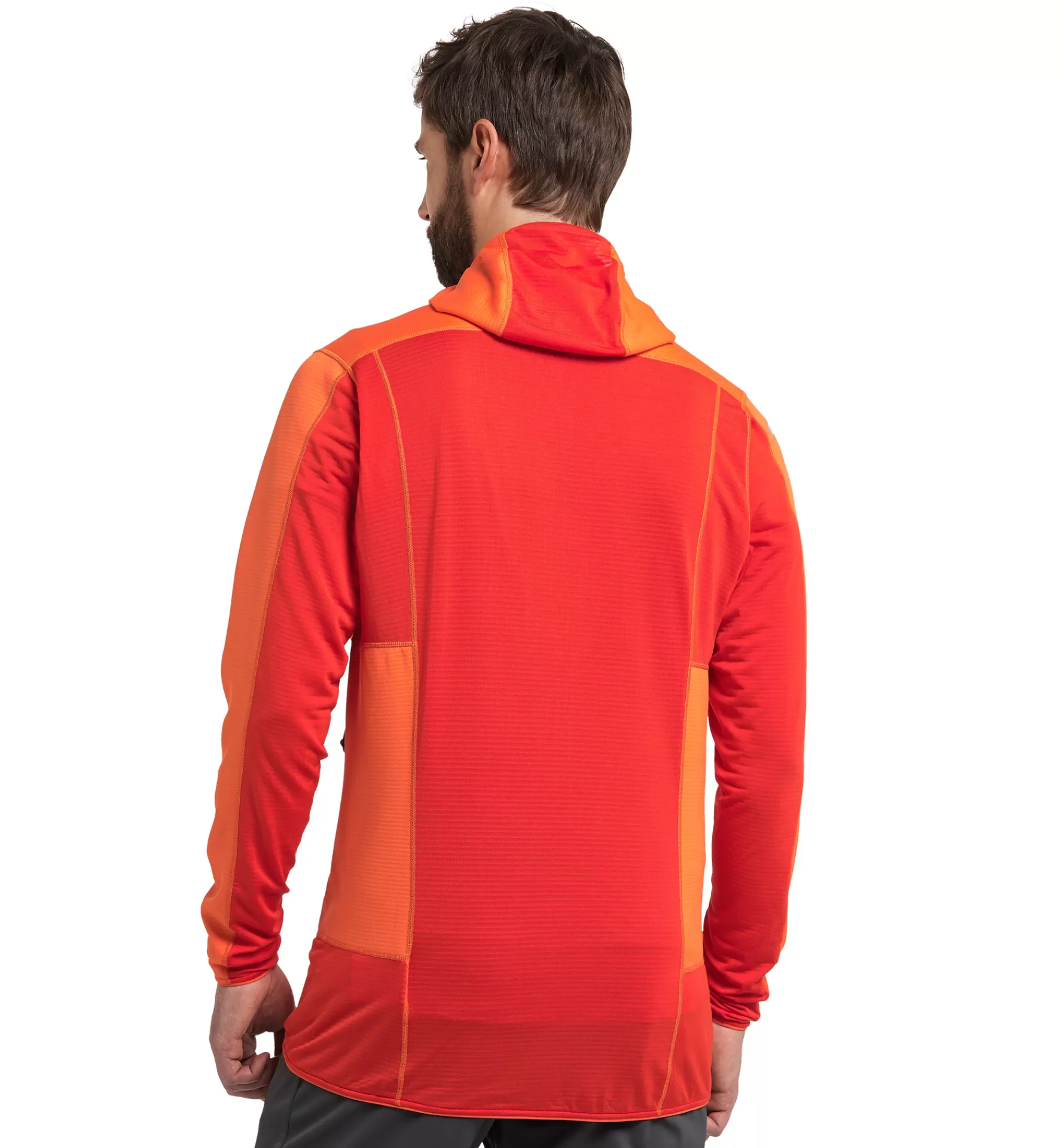 Cheap Haglöfs L.I.M Mid Fast Hood Men Flame Orange/Habanero