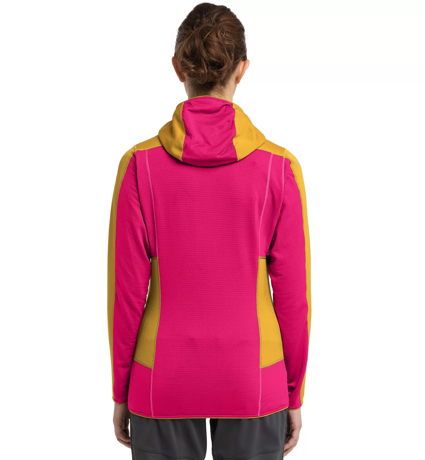 Store Haglöfs L.I.M Mid Fast Hood Women Autumn Leaves/Ultra Pink