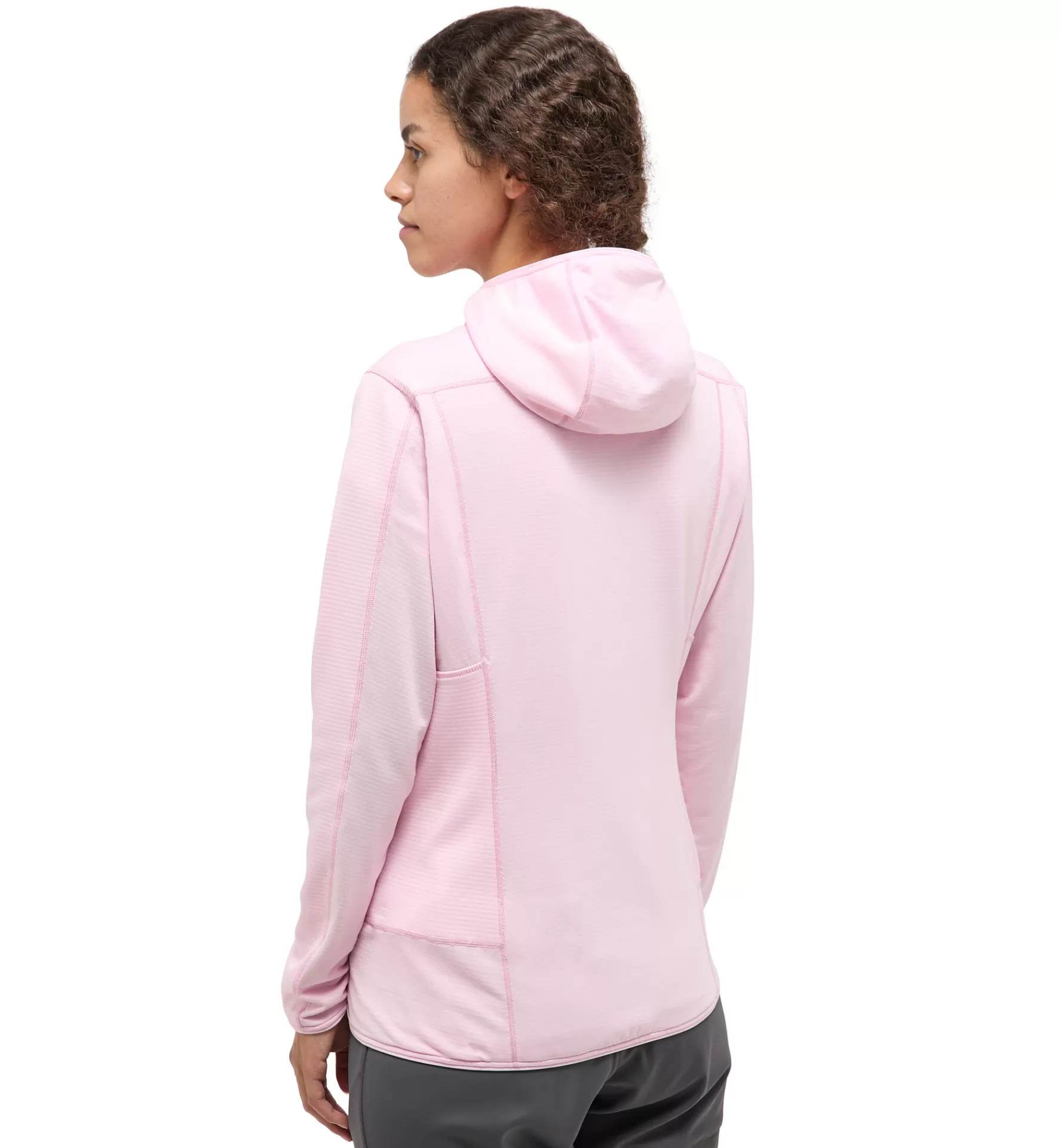 Shop Haglöfs L.I.M Mid Fast Hood Women Fresh Pink