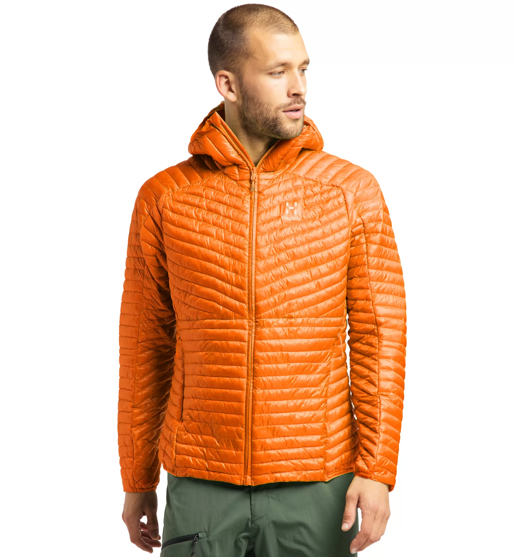 Clearance Haglöfs L.I.M Mimic Hood Men Flame Orange