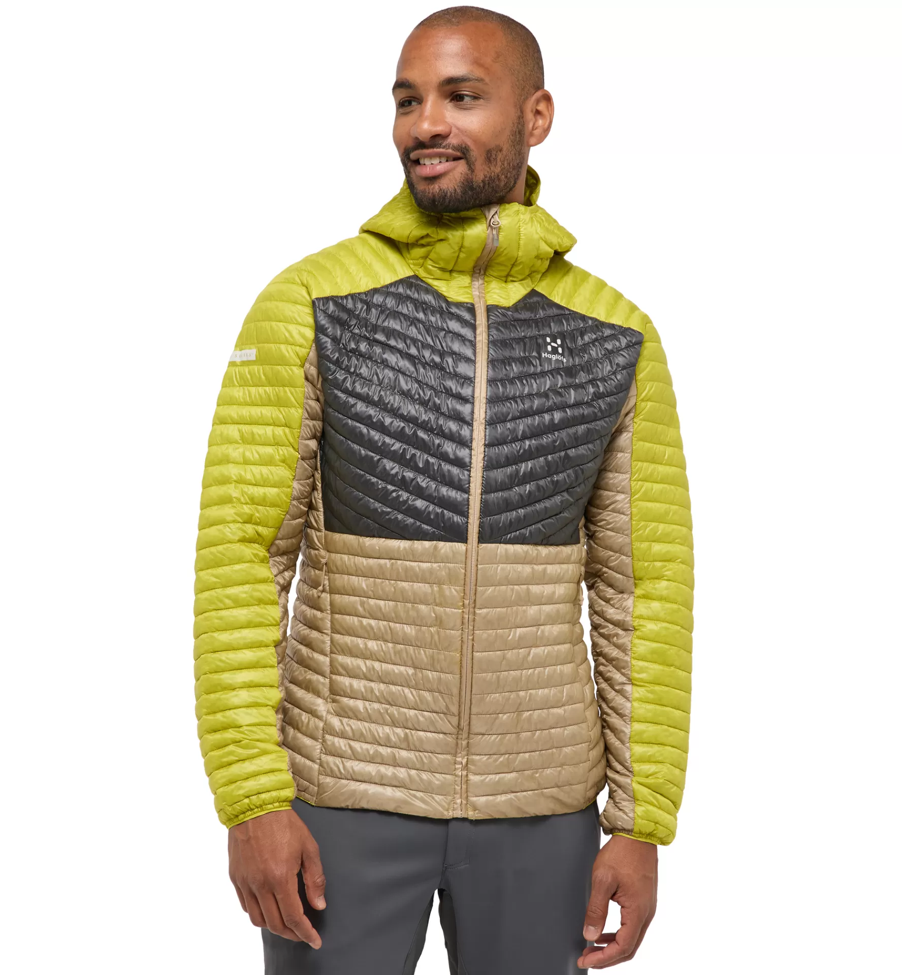 Flash Sale Haglöfs L.I.M Mimic Hood Men Sand/Aurora