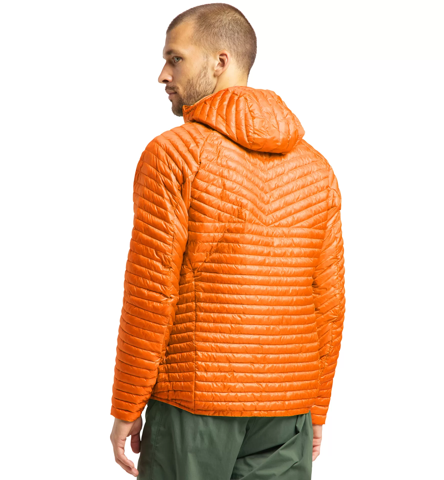 Clearance Haglöfs L.I.M Mimic Hood Men Flame Orange