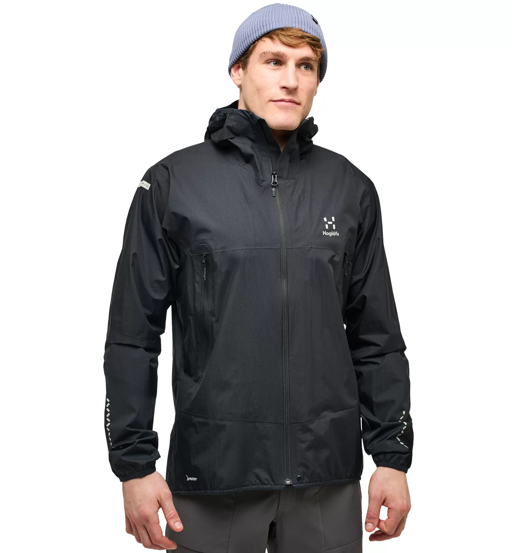 Shop Haglöfs L.I.M Proof Jacket Men True Black