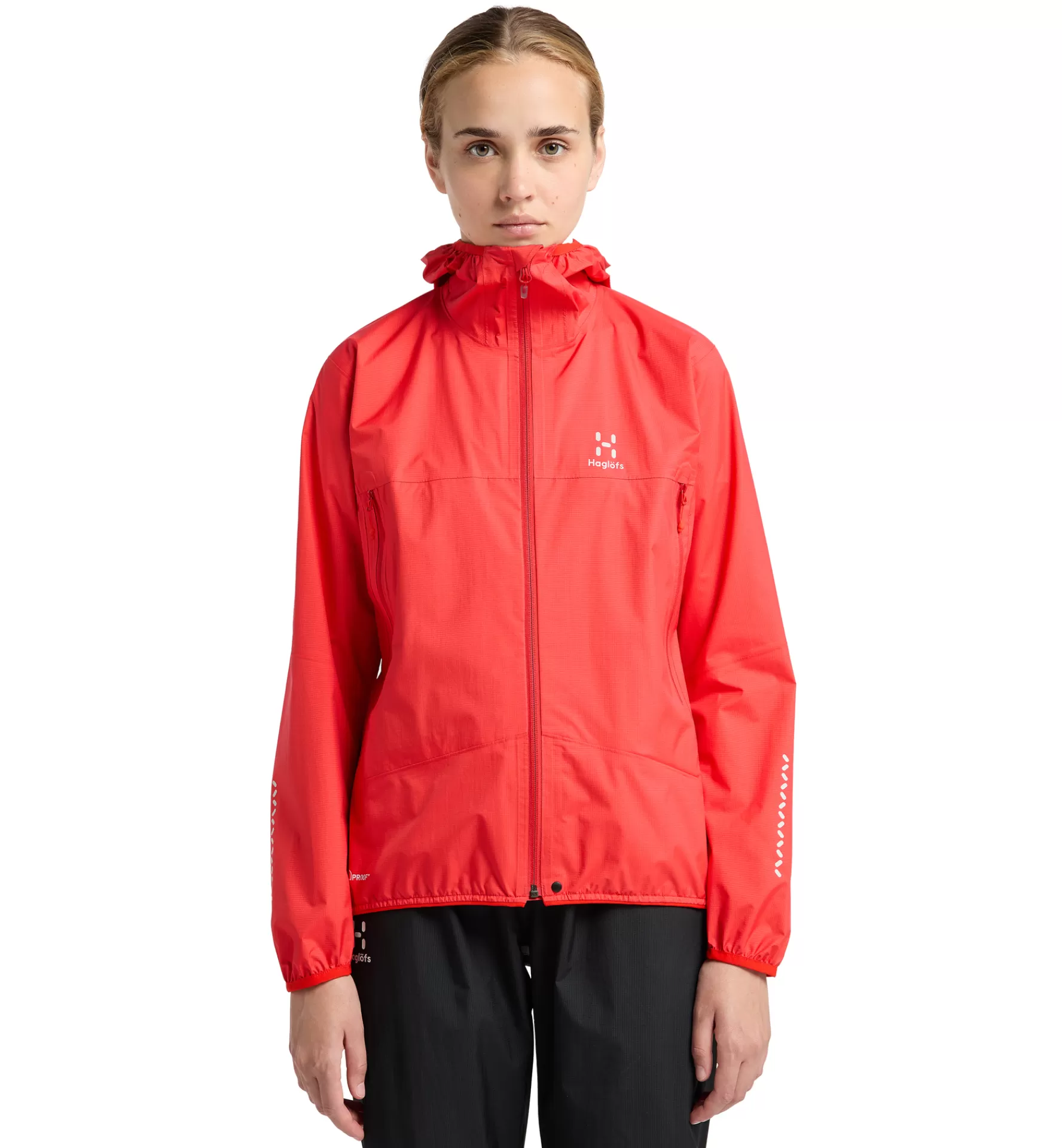 Flash Sale Haglöfs L.I.M Proof Jacket Women Poppy Red