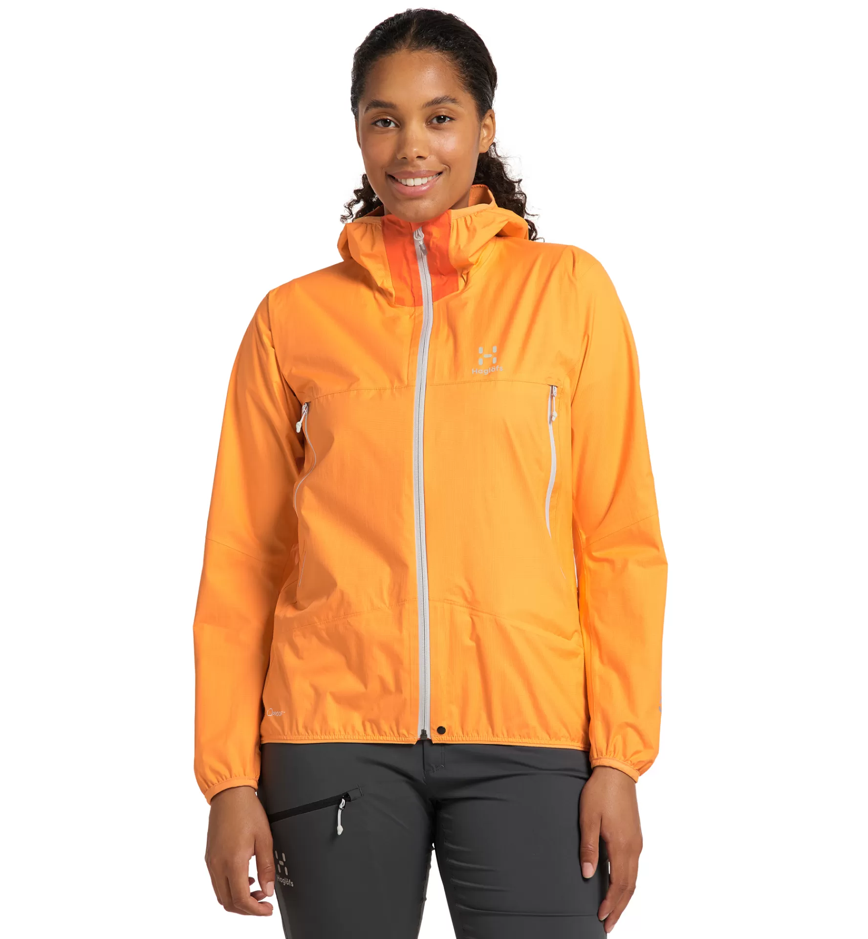 Best Sale Haglöfs L.I.M Proof Jacket Women Soft Orange/Flame Orange