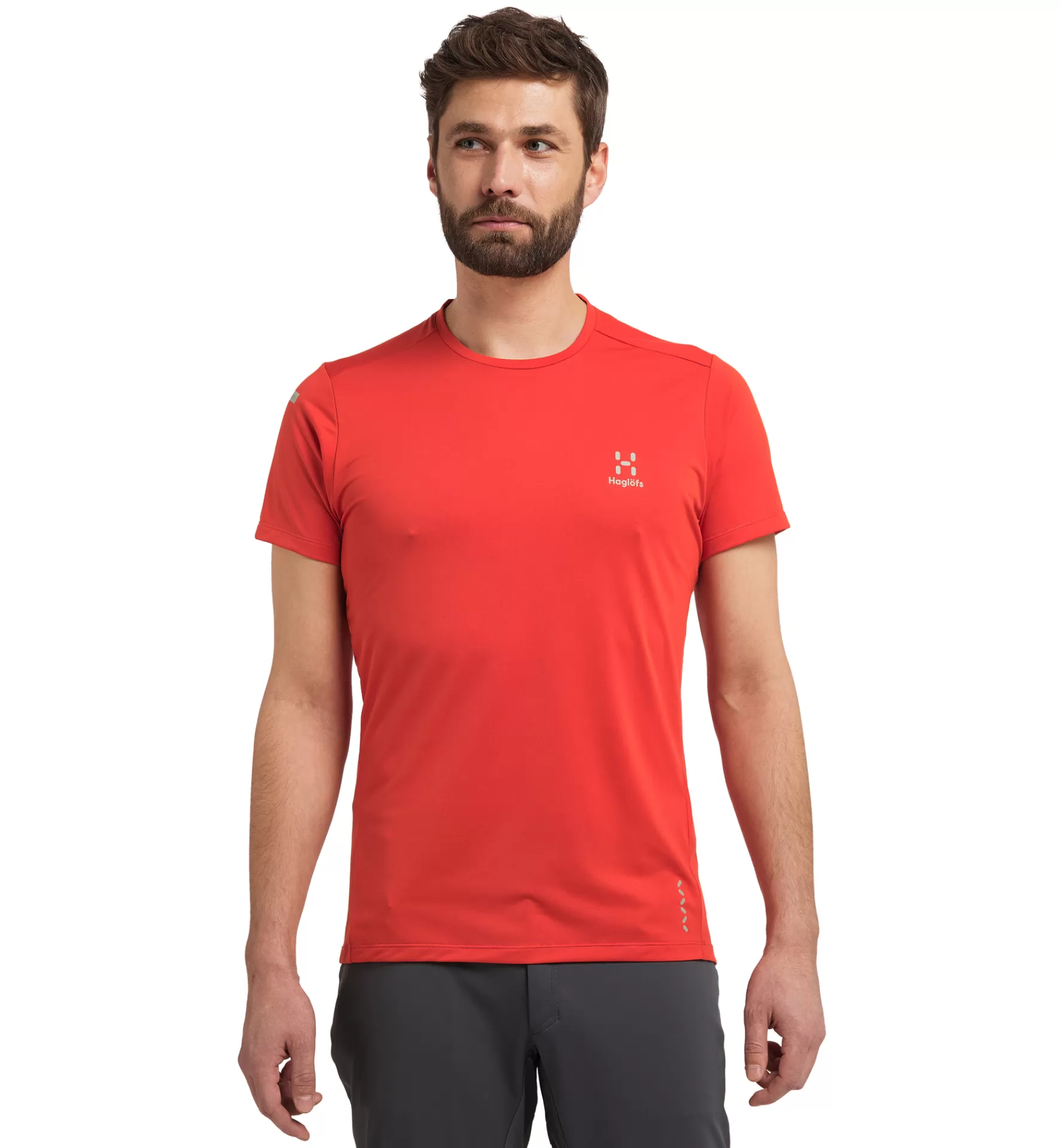 Discount Haglöfs L.I.M Tech Tee Men Habanero