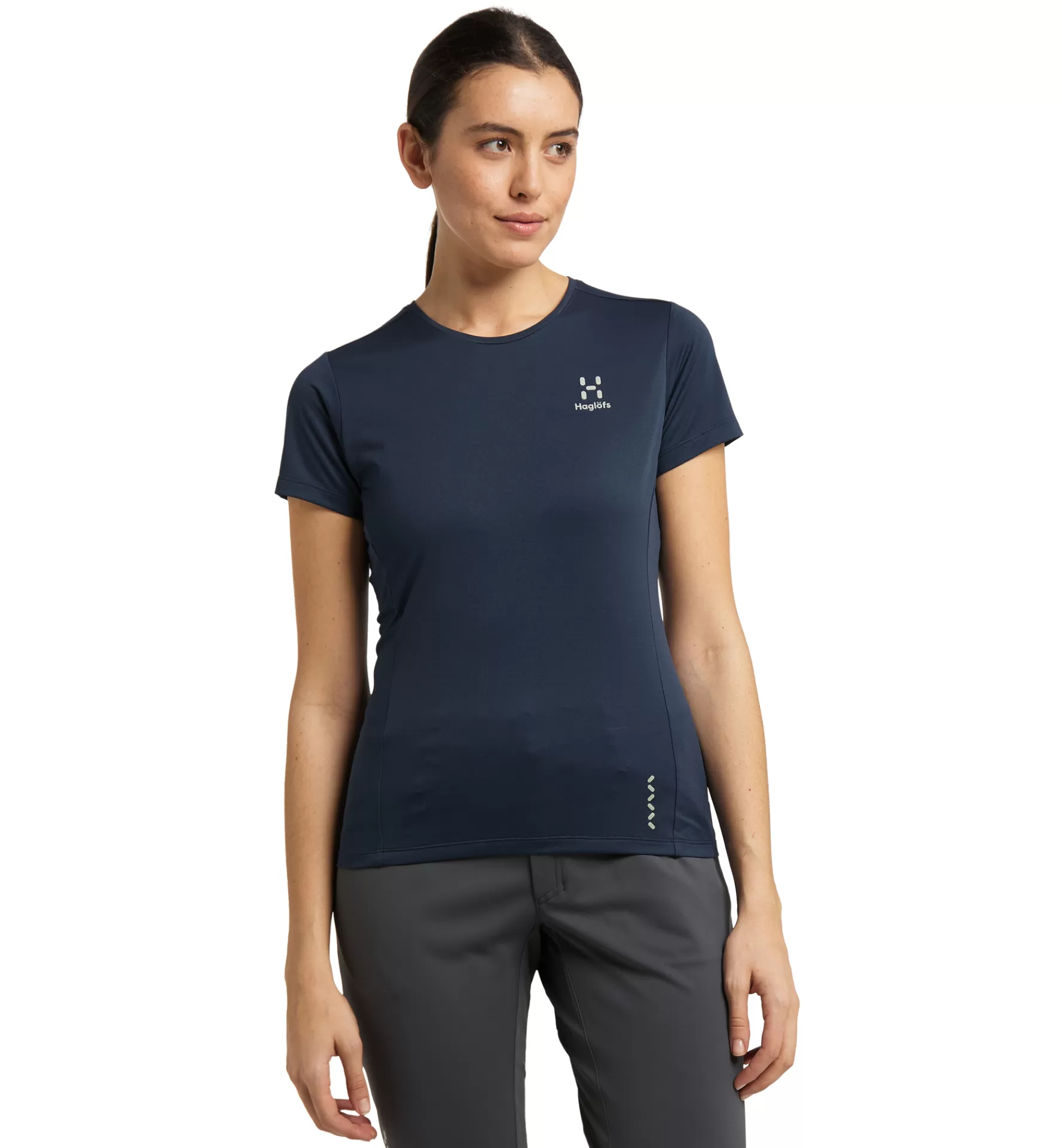 Cheap Haglöfs L.I.M Tech Tee Women Tarn Blue