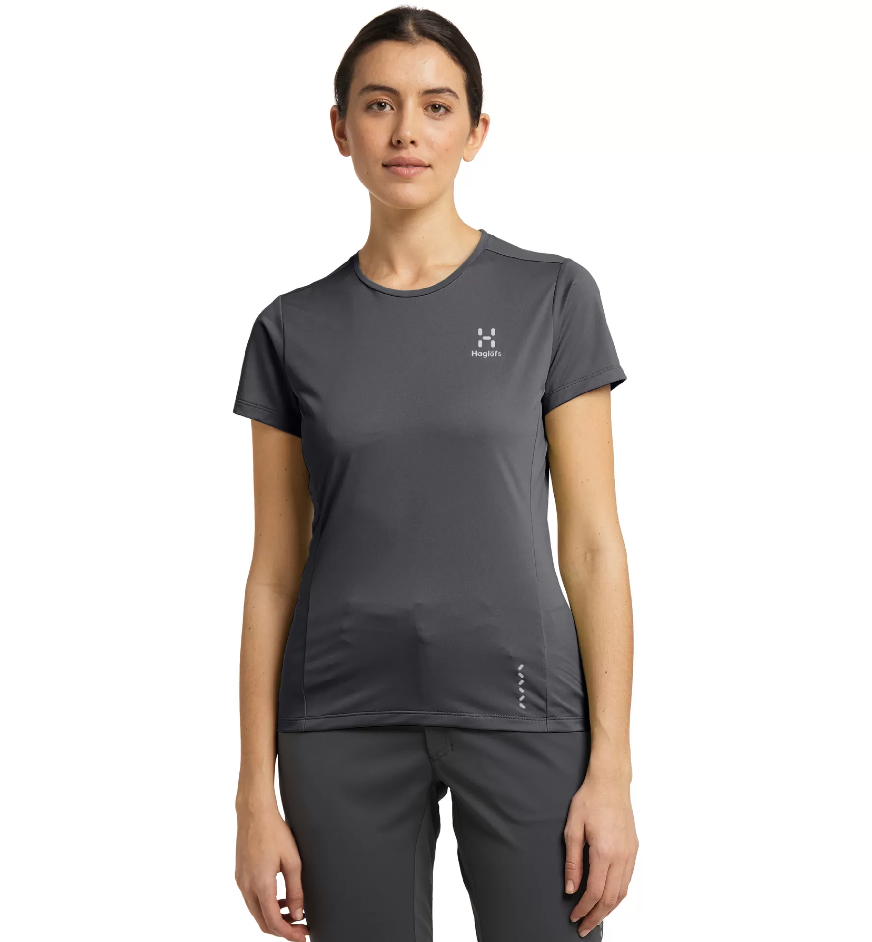 Hot Haglöfs L.I.M Tech Tee Women Magnetite