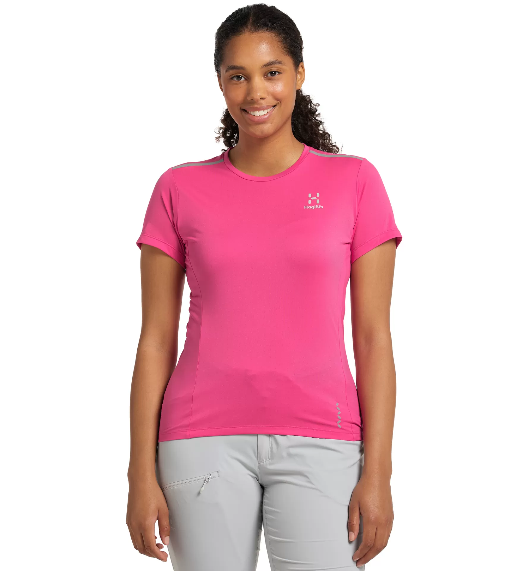 Best Haglöfs L.I.M Tech Tee Women Ultra Pink