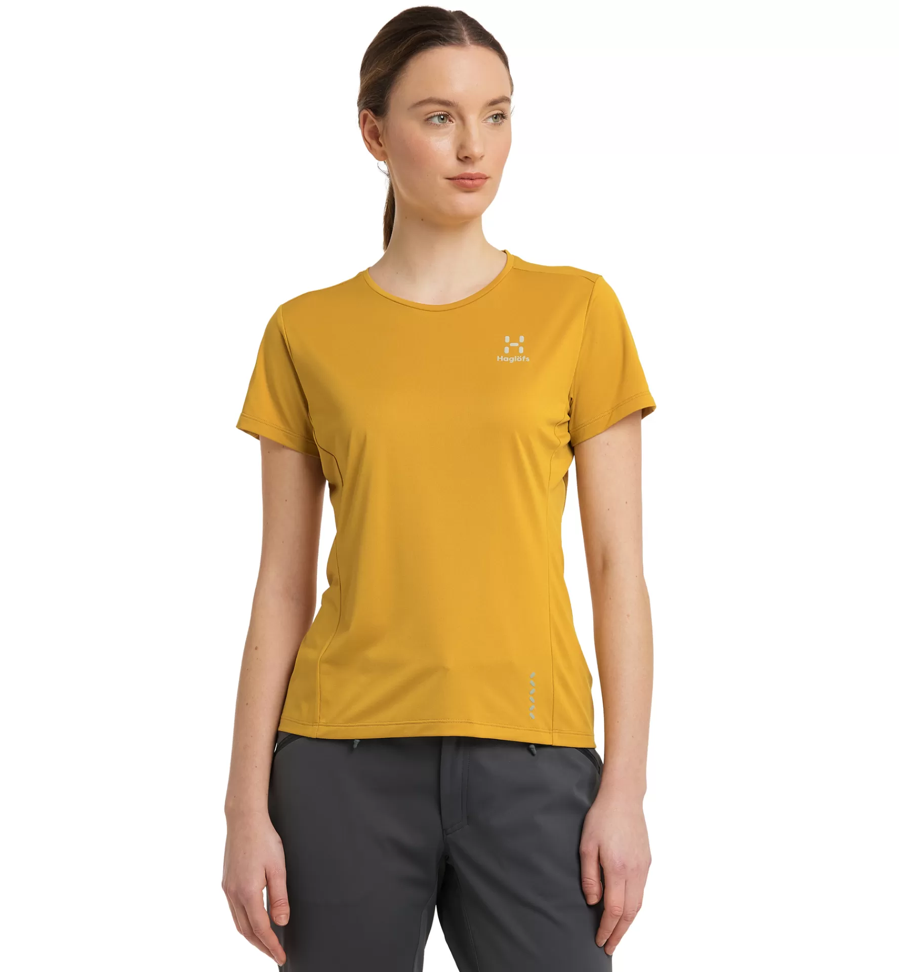 Cheap Haglöfs L.I.M Tech Tee Women Autumn Leaves