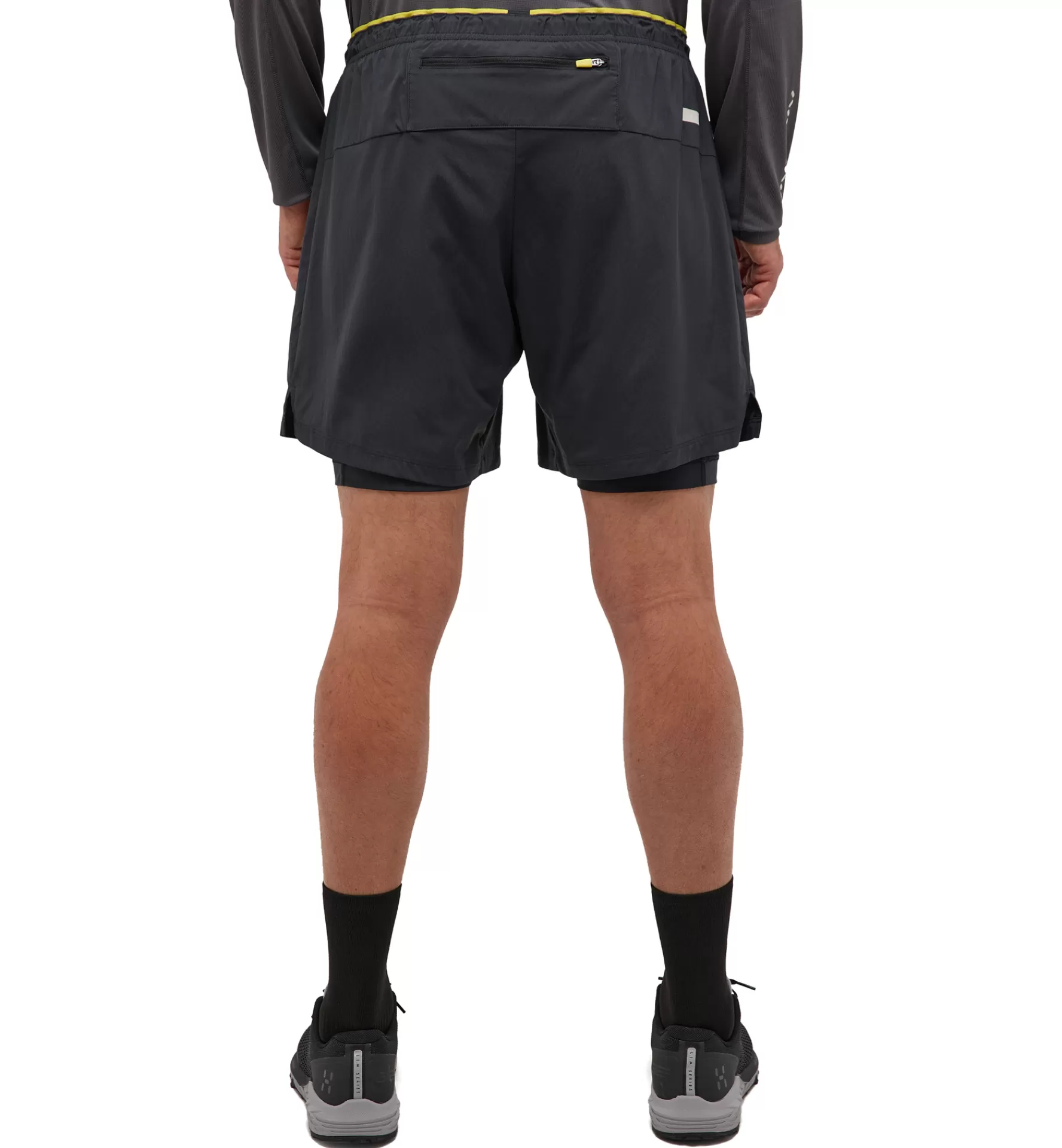 Best Haglöfs L.I.M Tempo Trail 2-in-1 Shorts Men True Black