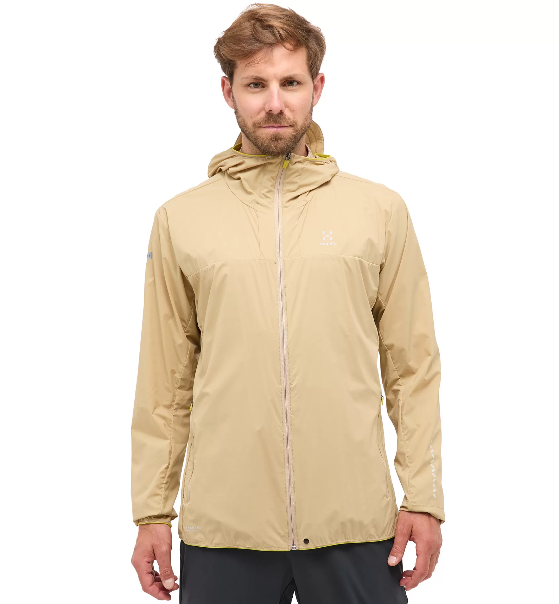 Cheap Haglöfs L.I.M Tempo Trail Jacket Men Sand