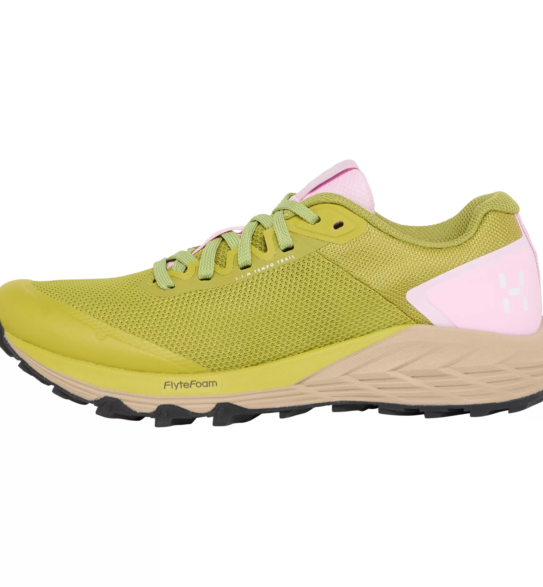 Clearance Haglöfs L.I.M Tempo Trail Low Women Lime Green/Fresh Pink