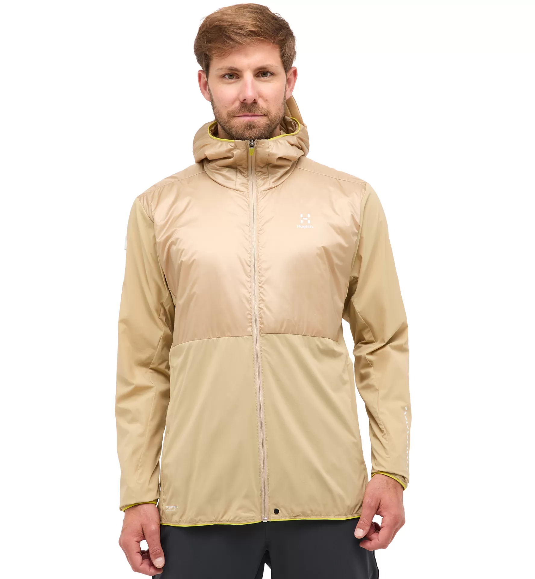 Store Haglöfs L.I.M Tempo Trail Mimic Hood Men Sand