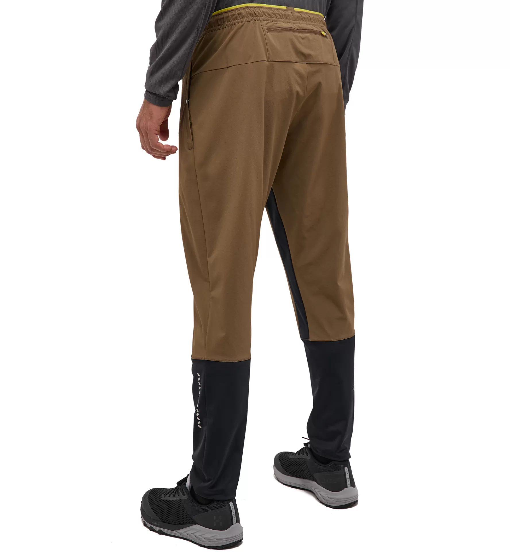 Cheap Haglöfs L.I.M Tempo Trail Pants Men Teak brown/True black