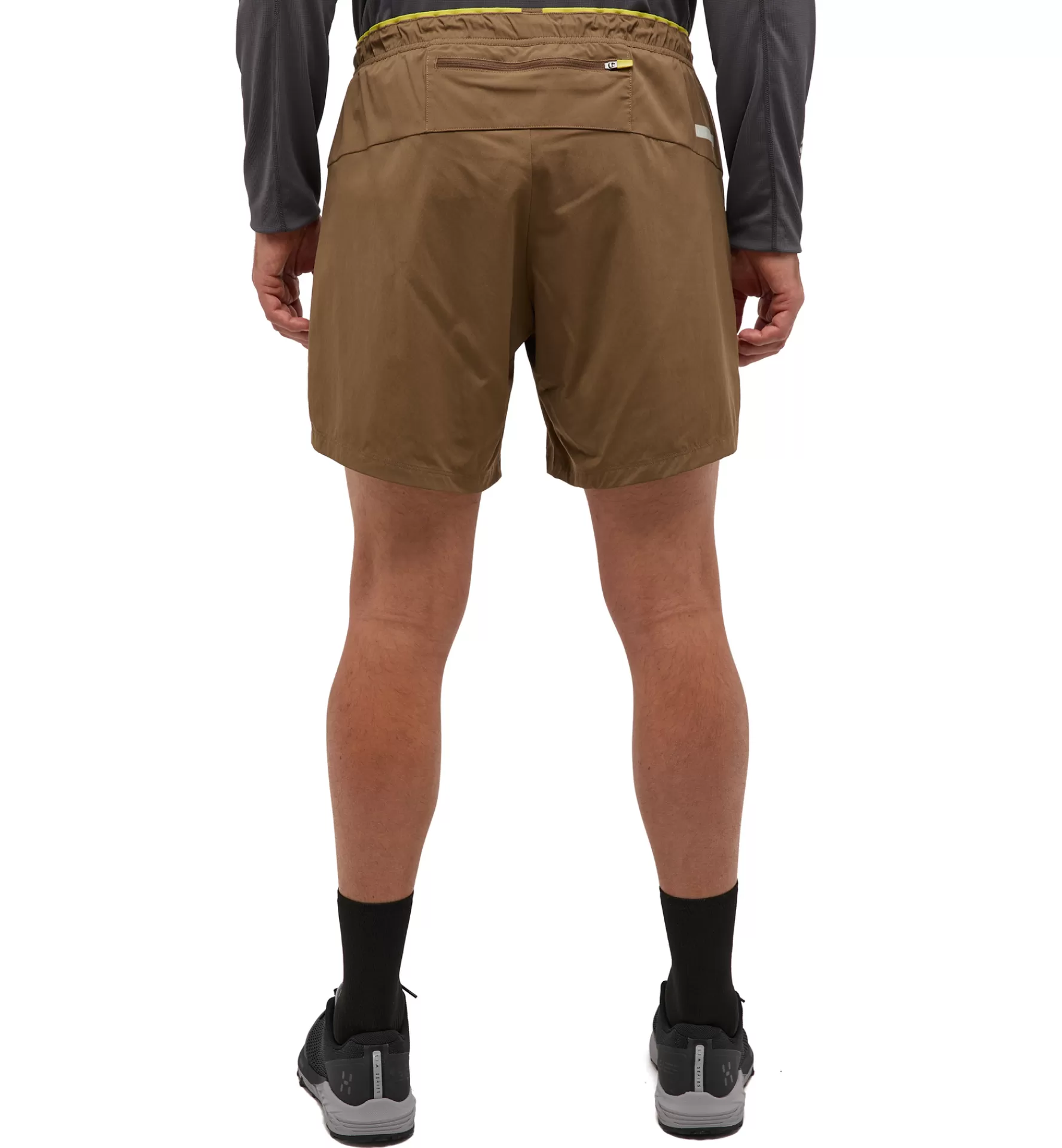 Shop Haglöfs L.I.M Tempo Trail Shorts Men Teak Brown