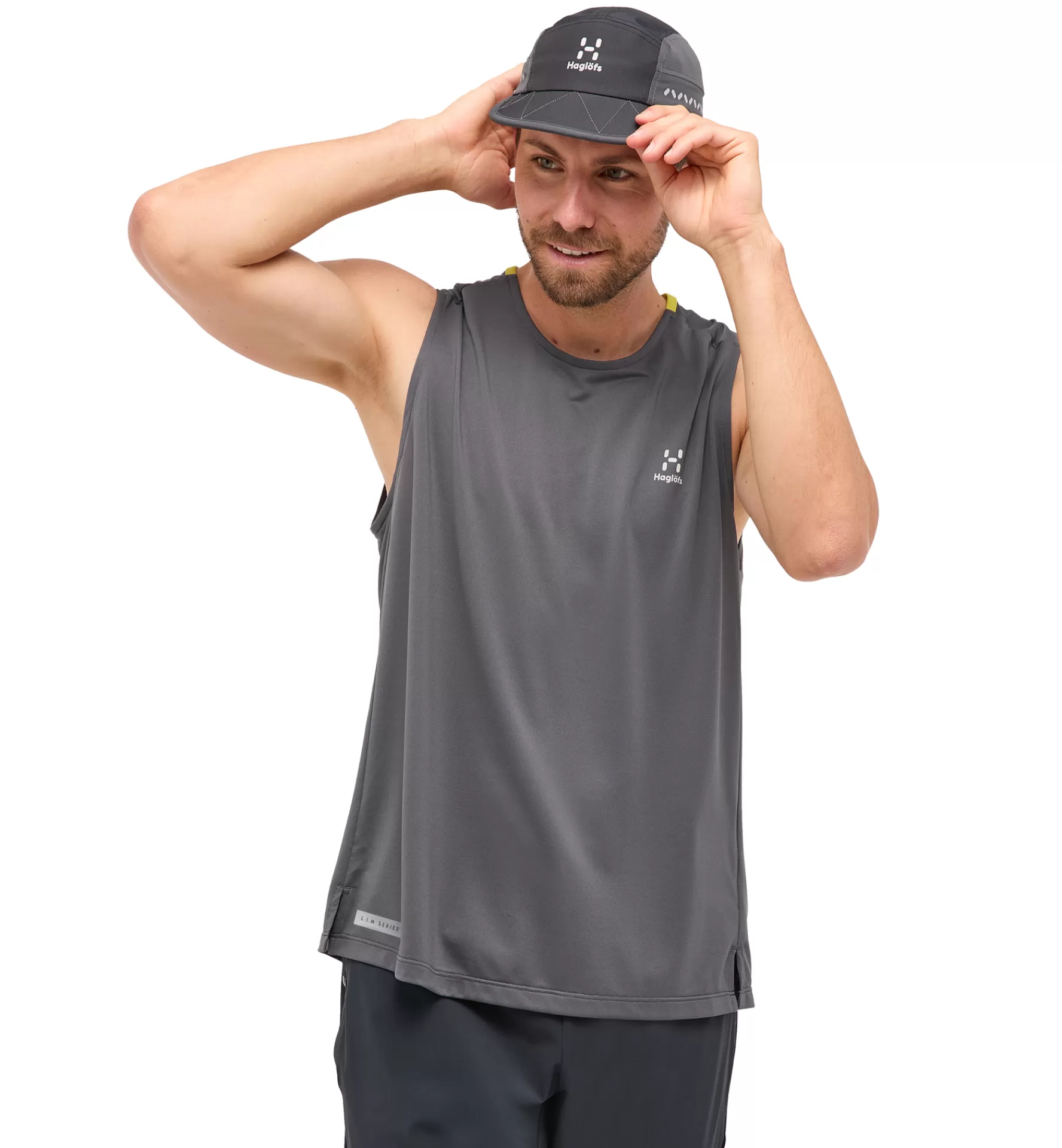 Best Sale Haglöfs L.I.M Tempo Trail Tank Men Magnetite