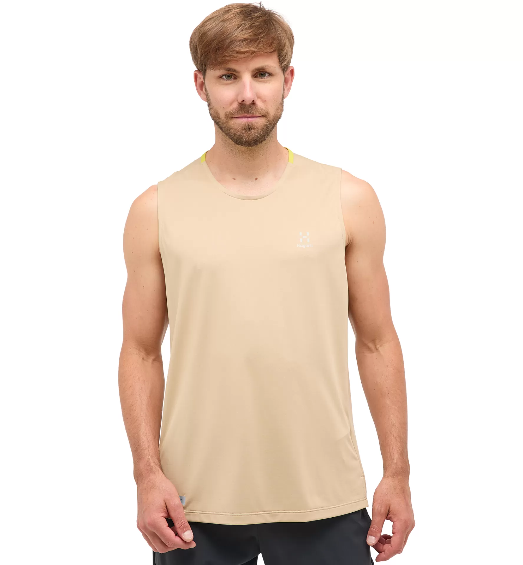 Discount Haglöfs L.I.M Tempo Trail Tank Men Sand