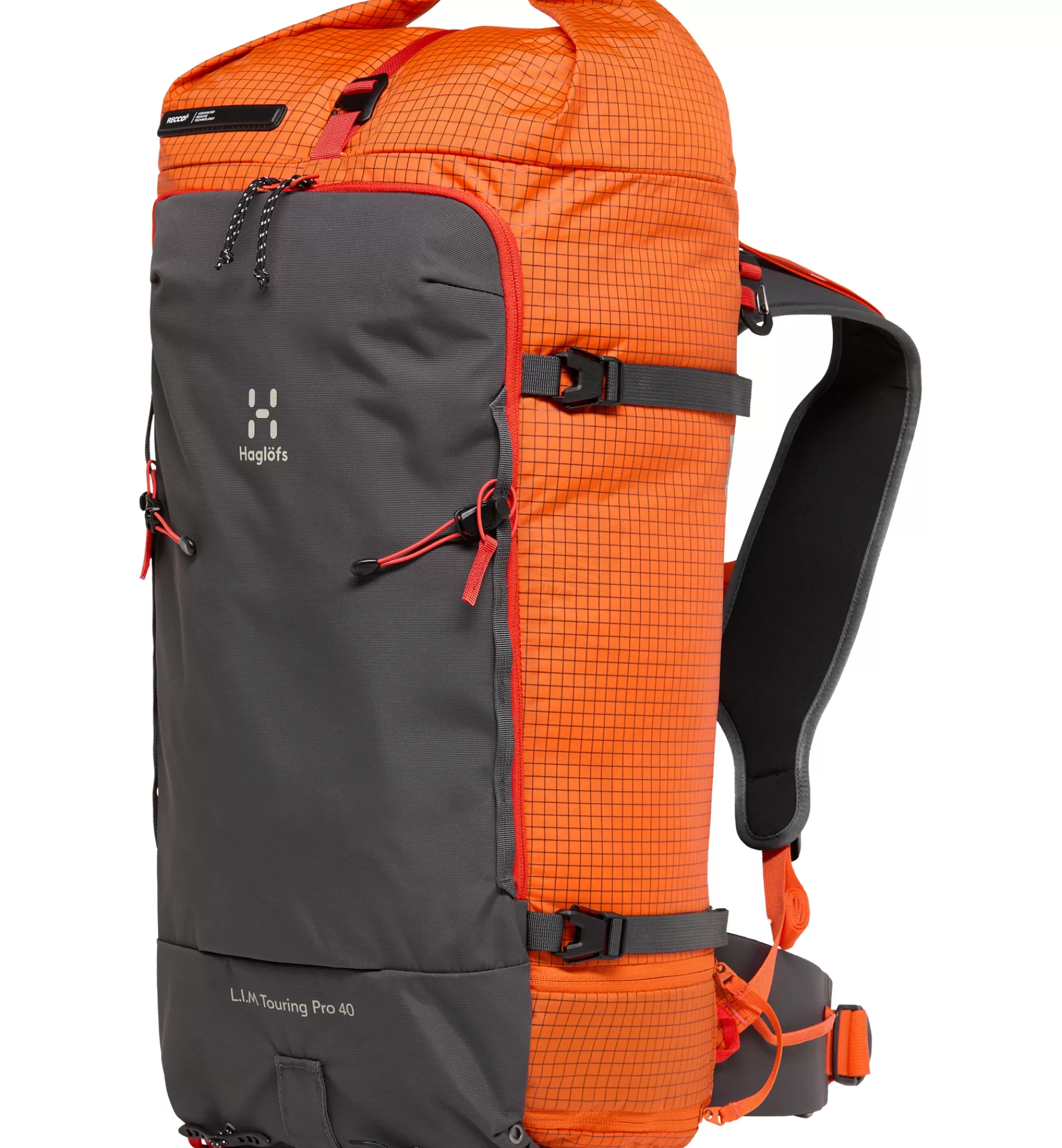 Best Haglöfs L.I.M Touring Pro 40 Magnetite/Blaze Orange