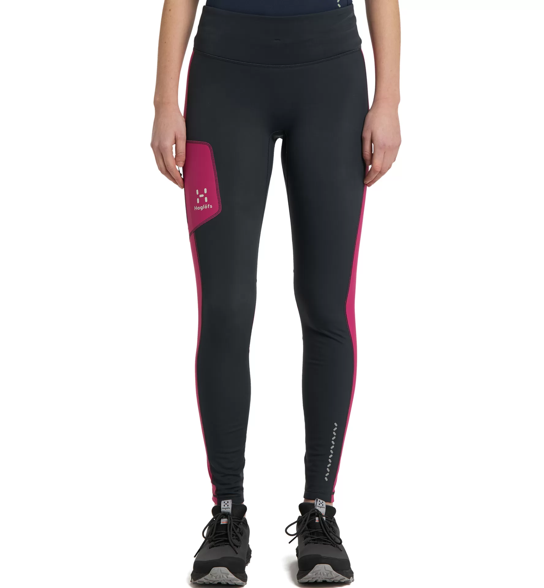 Sale Haglöfs L.I.M Winter Tights Women Magnetite/Ultra Pink