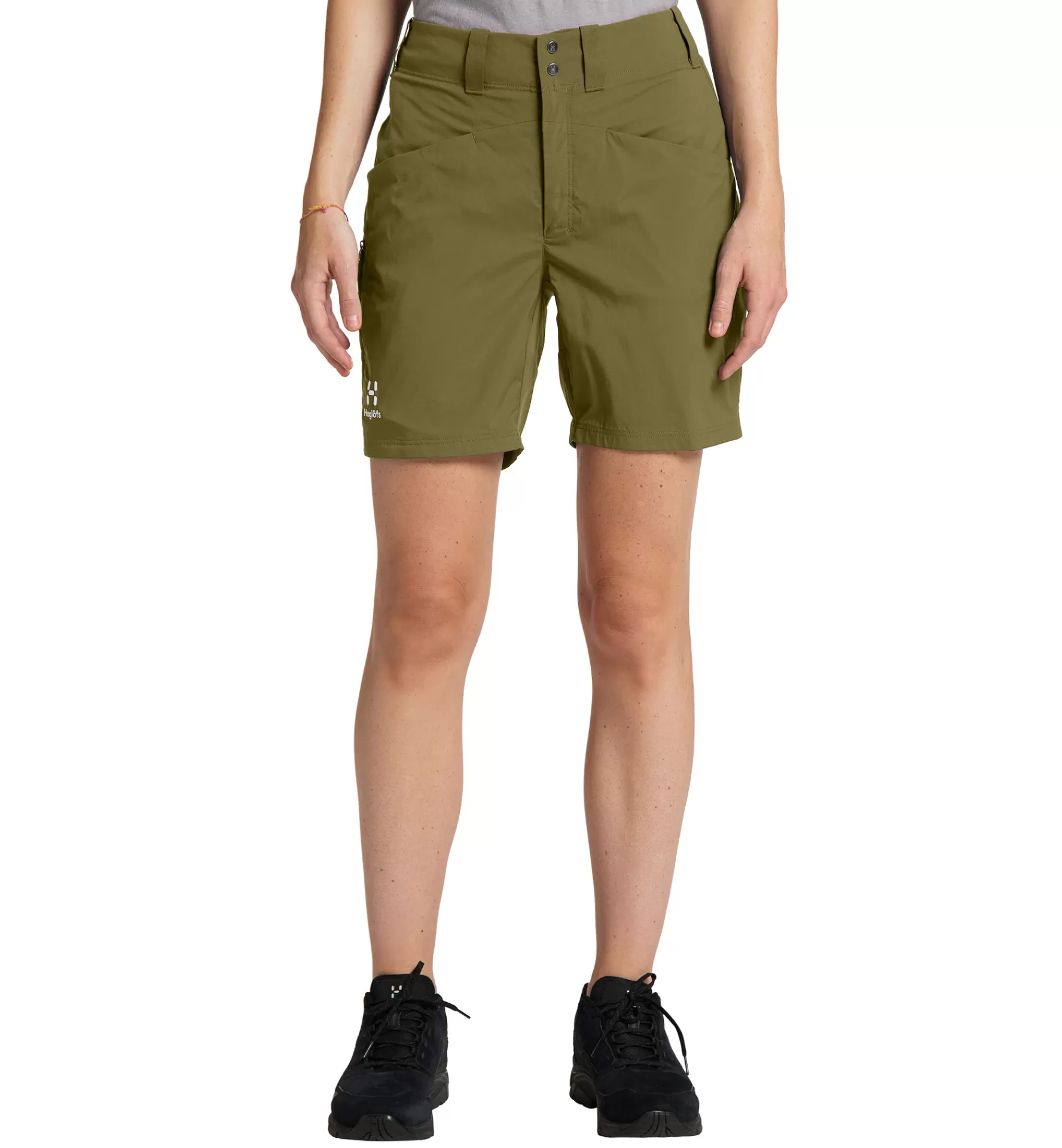 Best Sale Haglöfs Lite Standard Shorts Women Olive Green