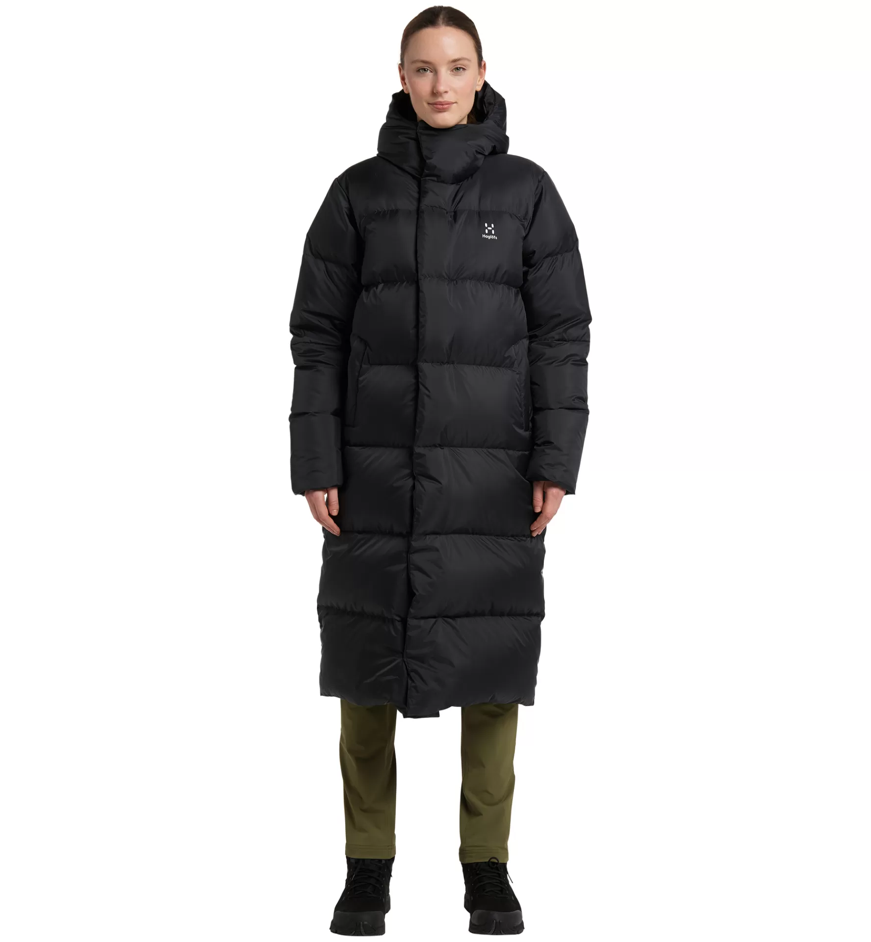 Online Haglöfs Long Down Parka Women True Black