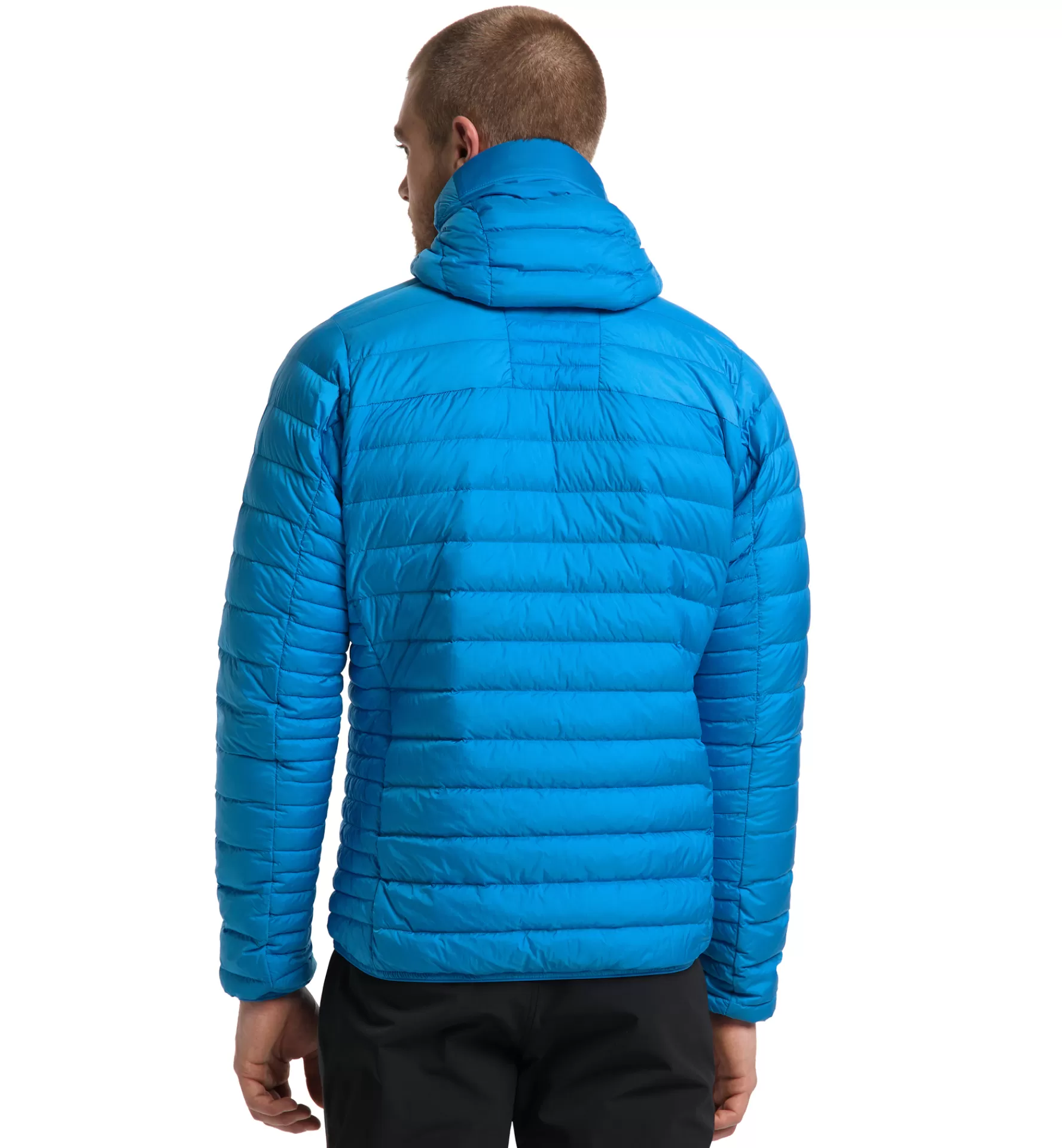 Hot Haglöfs Micro Nordic Down Hood Men Nordic Blue