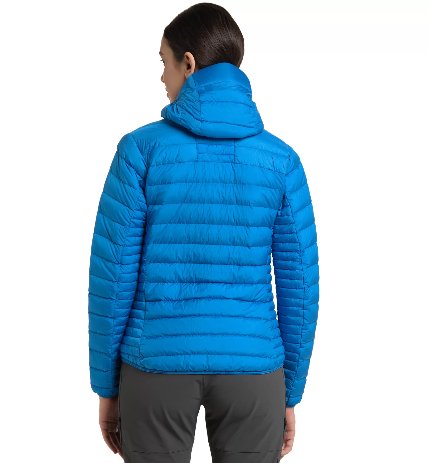 Online Haglöfs Micro Nordic Down Hood Women Nordic Blue