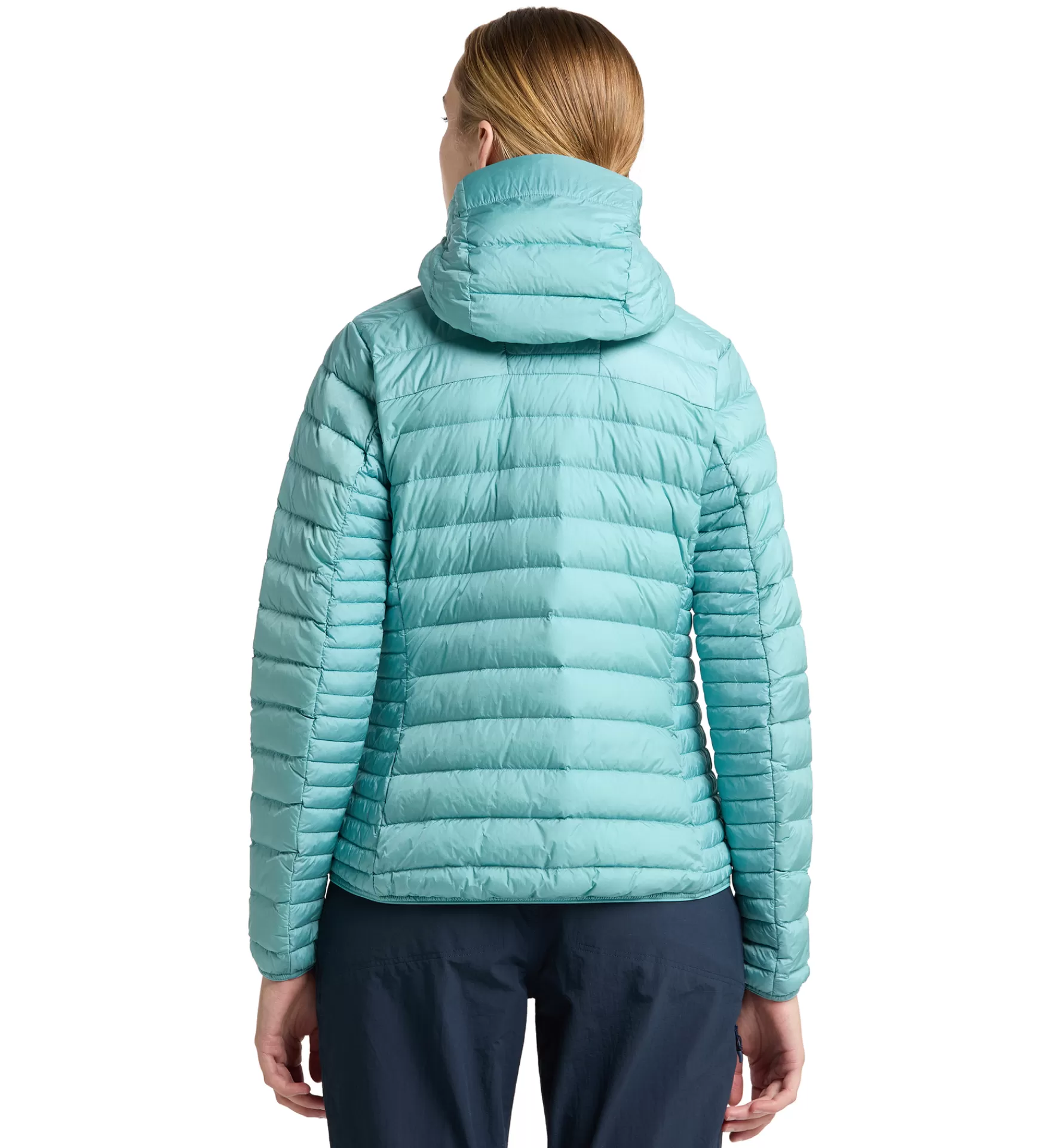 Hot Haglöfs Micro Nordic Down Hood Women Frost Blue