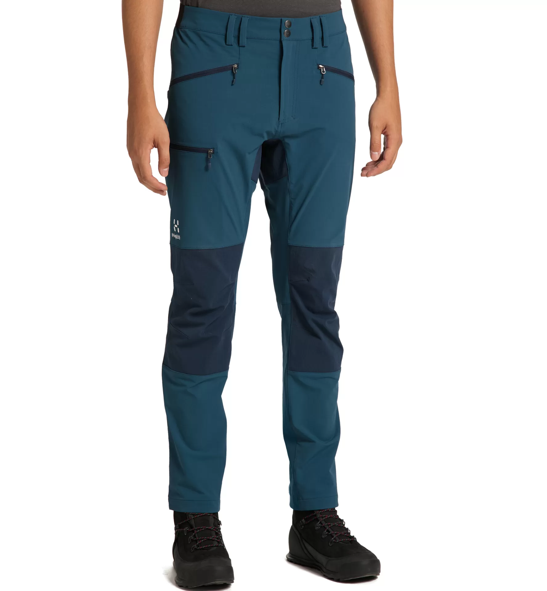 Clearance Haglöfs Mid Slim Pant Men Dark Ocean/Tarn Blue