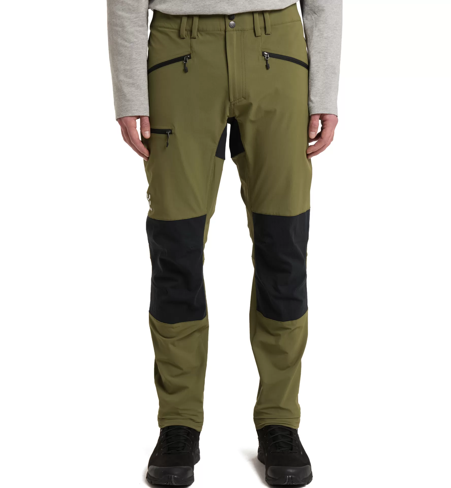 Best Sale Haglöfs Mid Slim Pant Men Olive Green/True Black