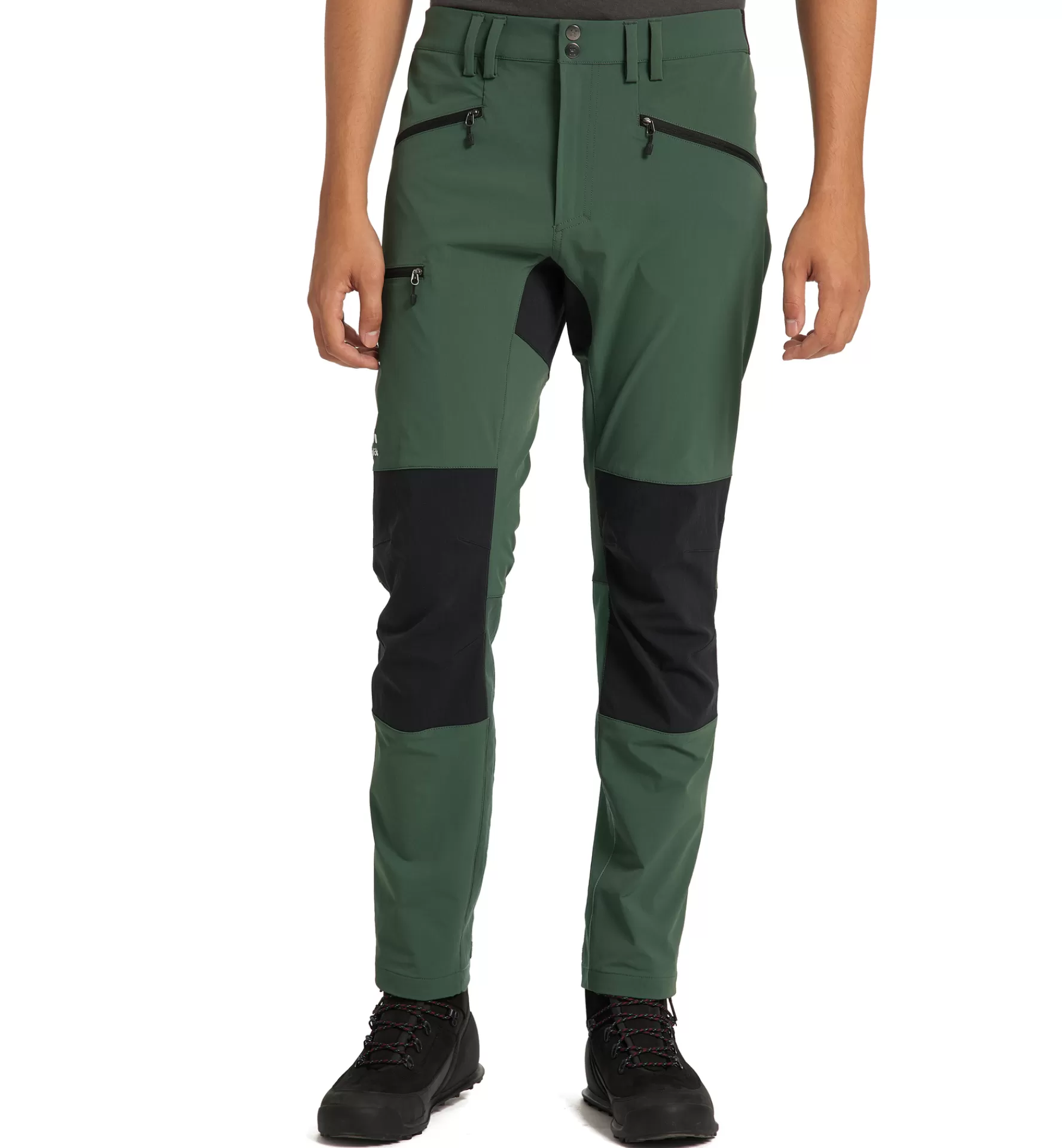 Outlet Haglöfs Mid Slim Pant Men Fjell green/True black