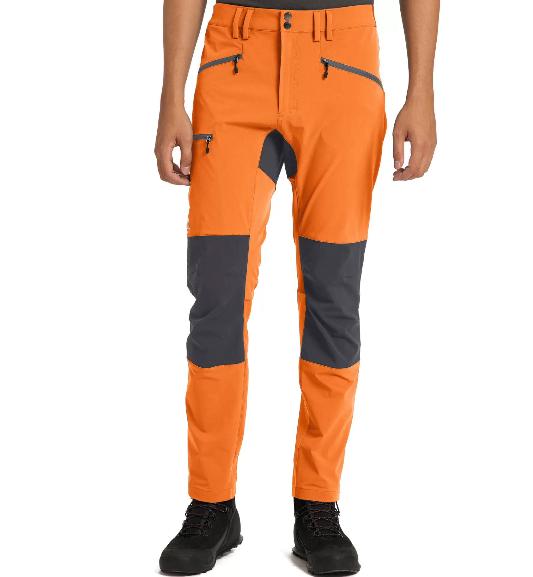 Best Sale Haglöfs Mid Slim Pant Men Flame orange/Magnetite