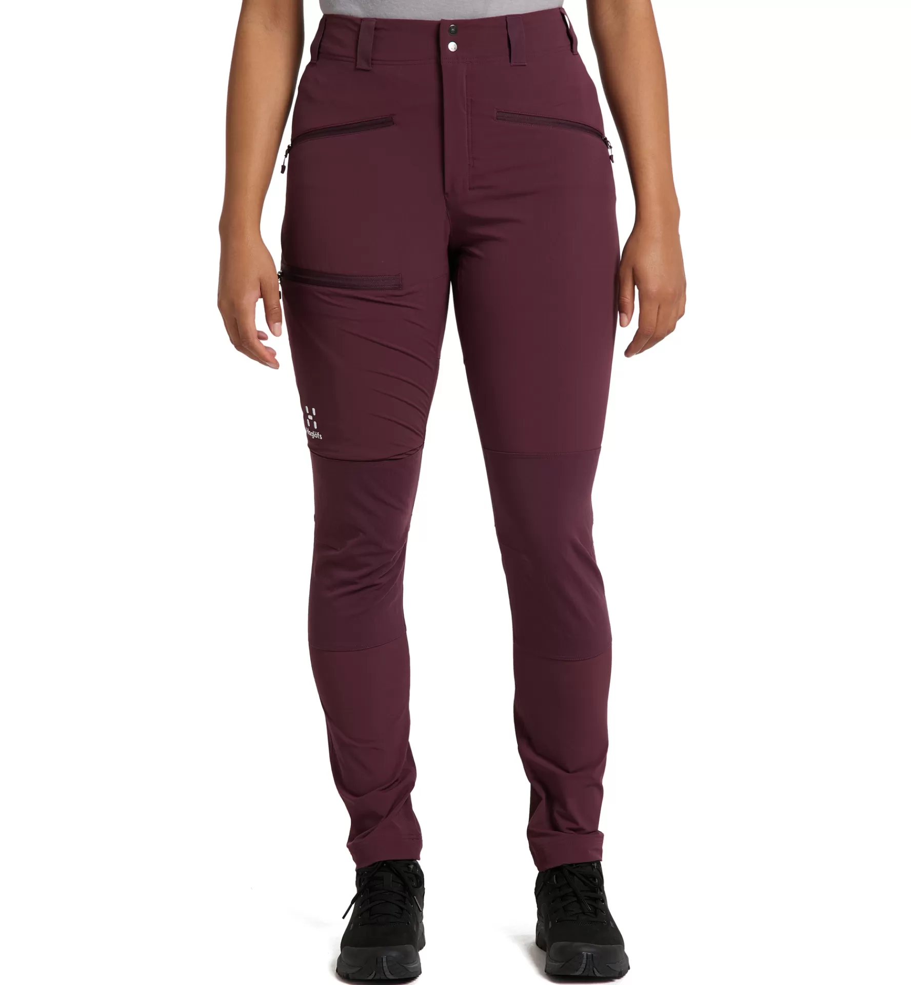 Cheap Haglöfs Mid Slim Pant Women Aubergine