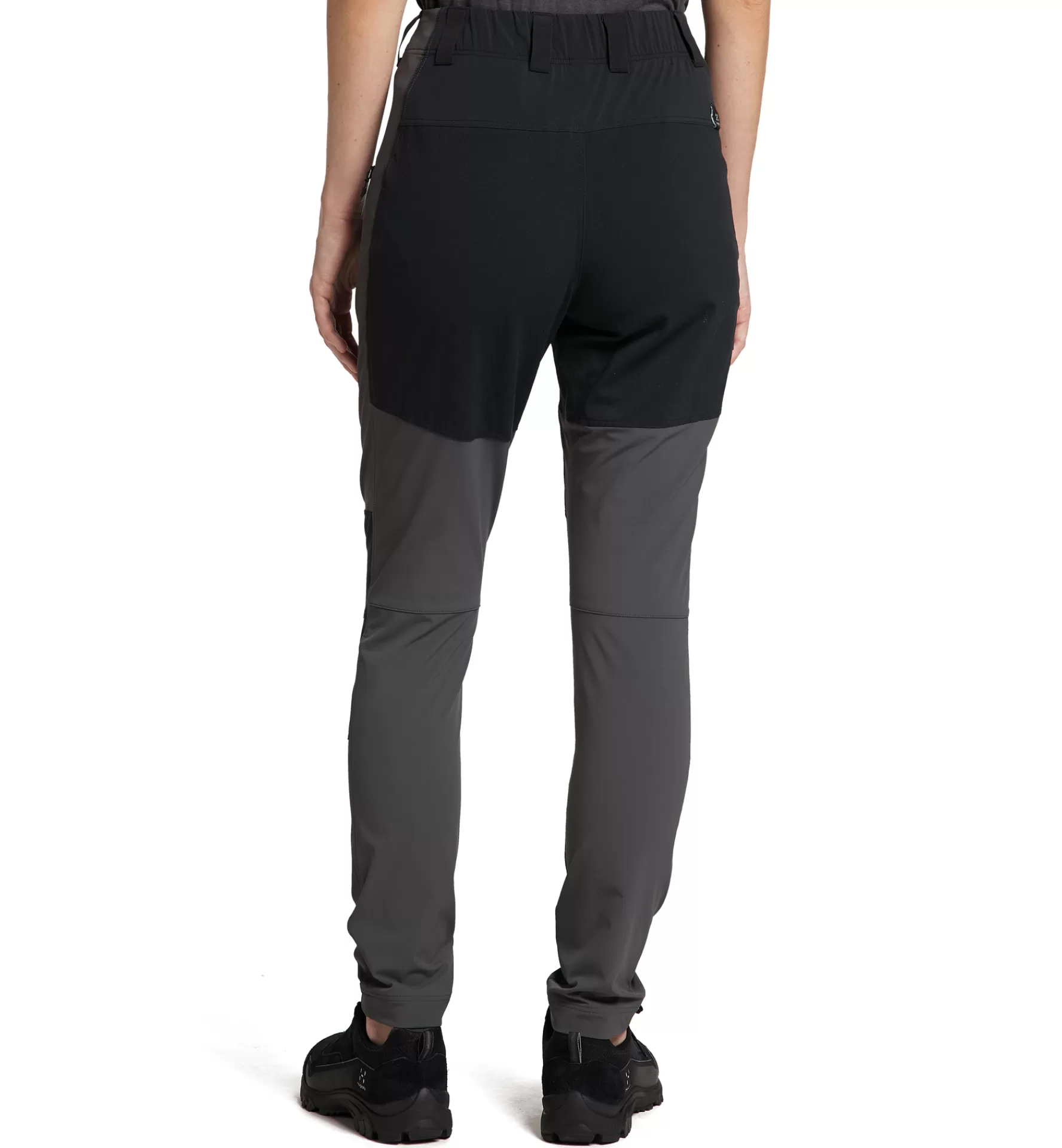 Shop Haglöfs Mid Slim Pant Women Magnetite/True black